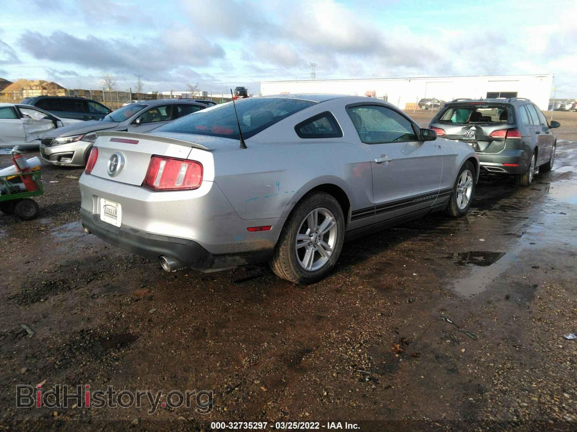 2012 FORD MUSTANG - VIN: 1ZVBP8AM5C5238564 - Фото 4