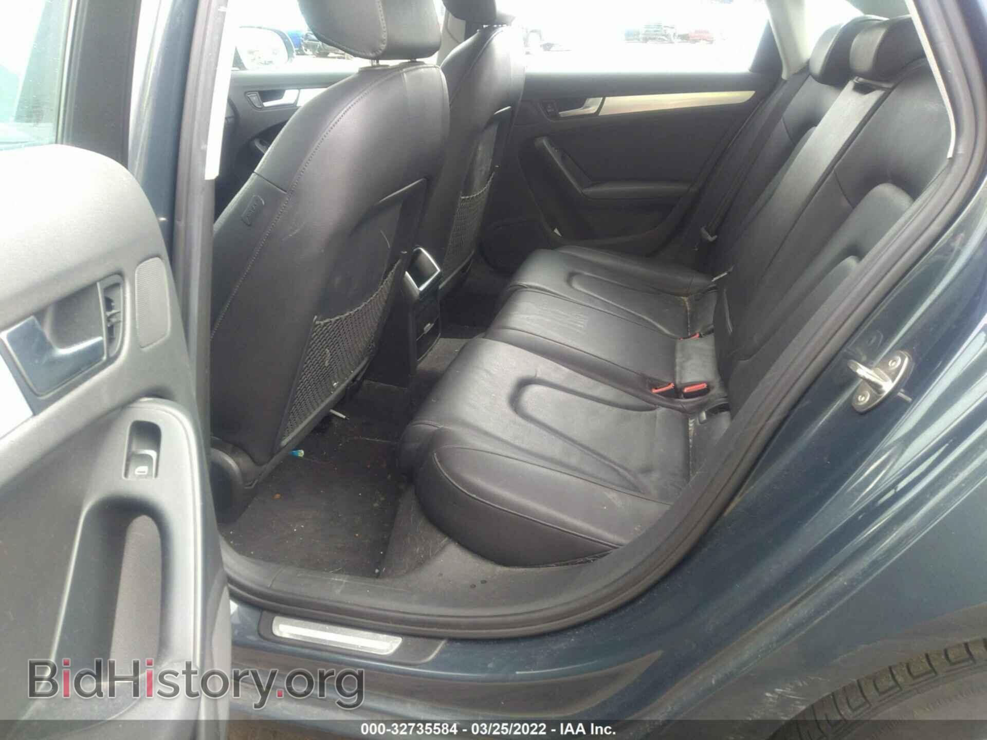2010 AUDI A4 - VIN: WAUBFAFL7AN038552 - Фото 8
