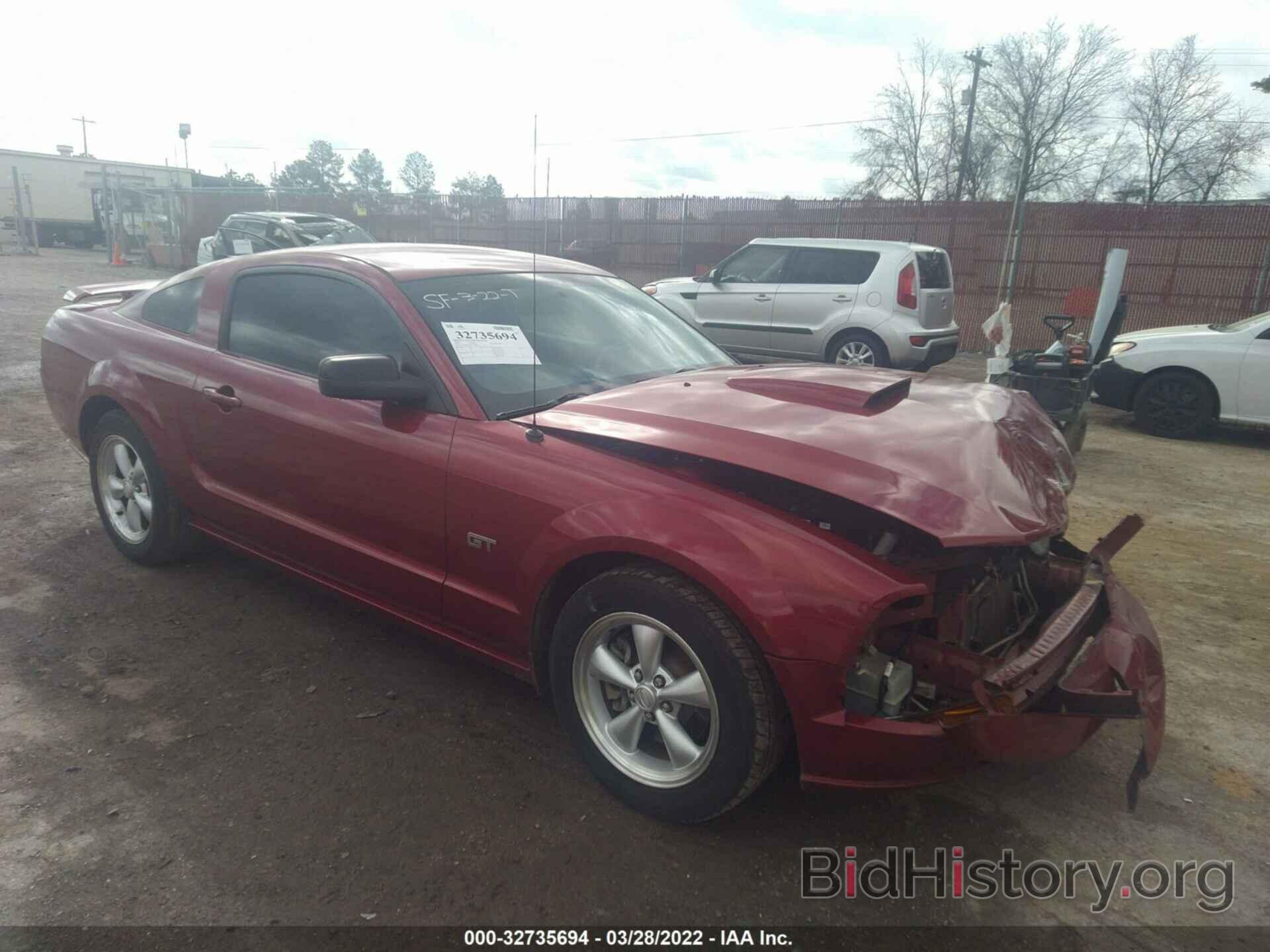 Photo 1ZVFT82HX75279308 - FORD MUSTANG 2007