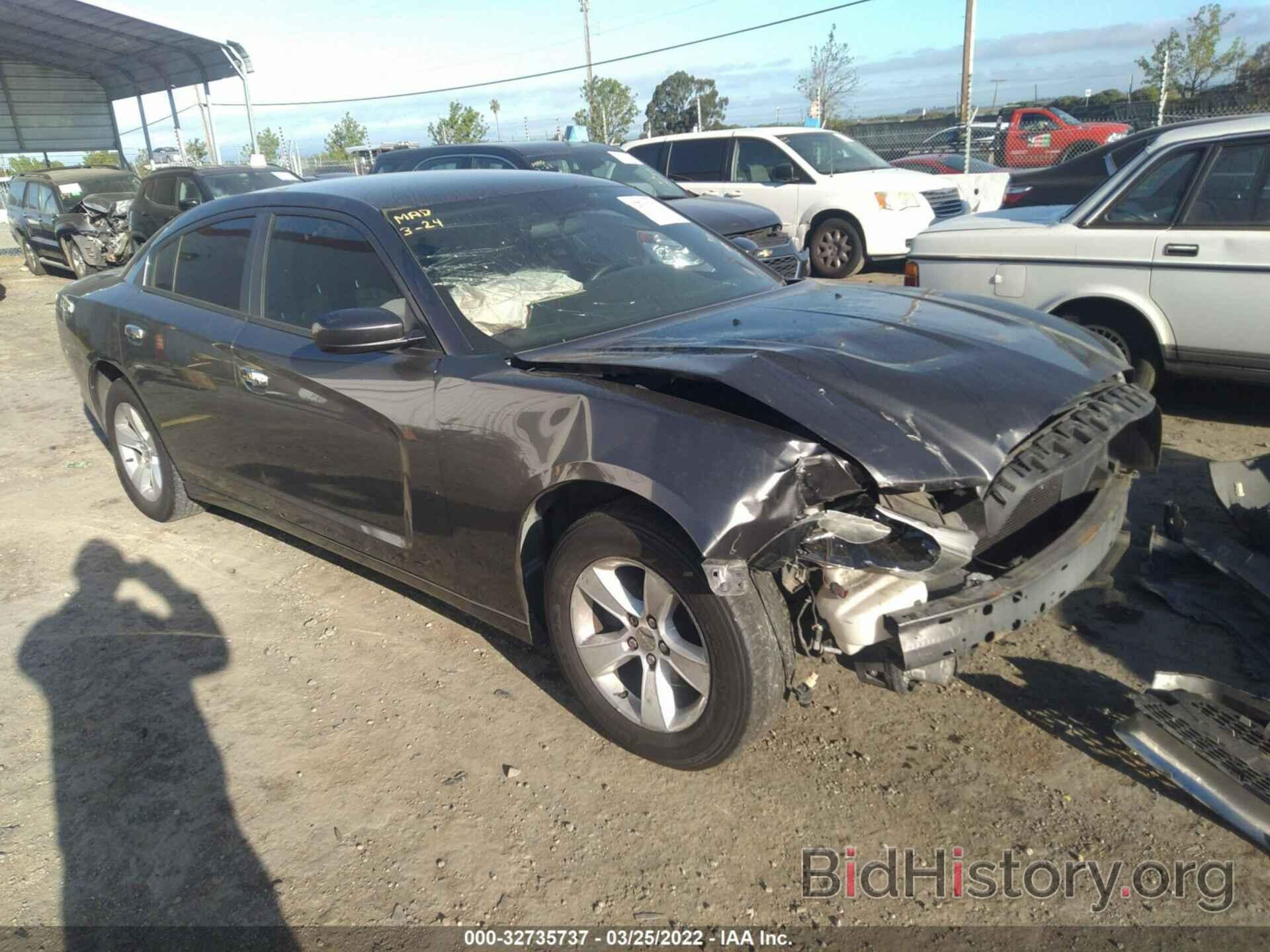 Photo 2C3CDXBG4DH638715 - DODGE CHARGER 2013