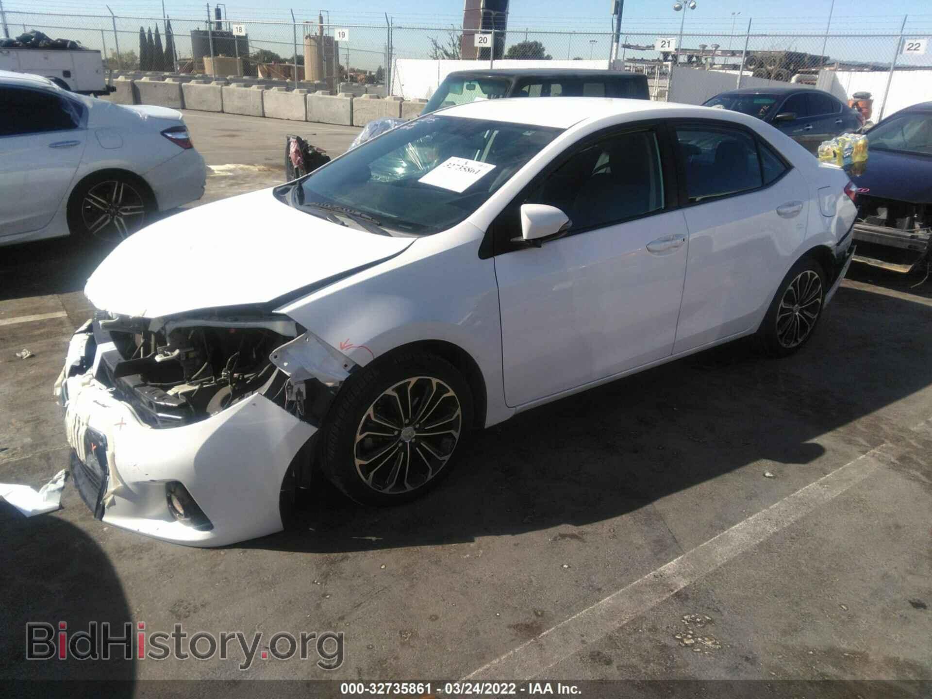 2015 TOYOTA COROLLA - VIN: 5YFBURHE9FP352686 - Фото 2