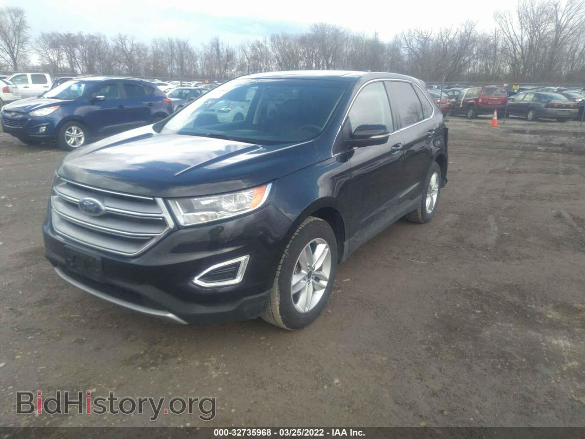 2015 FORD EDGE - VIN: 2FMTK4J82FBB95296 - Фото 2