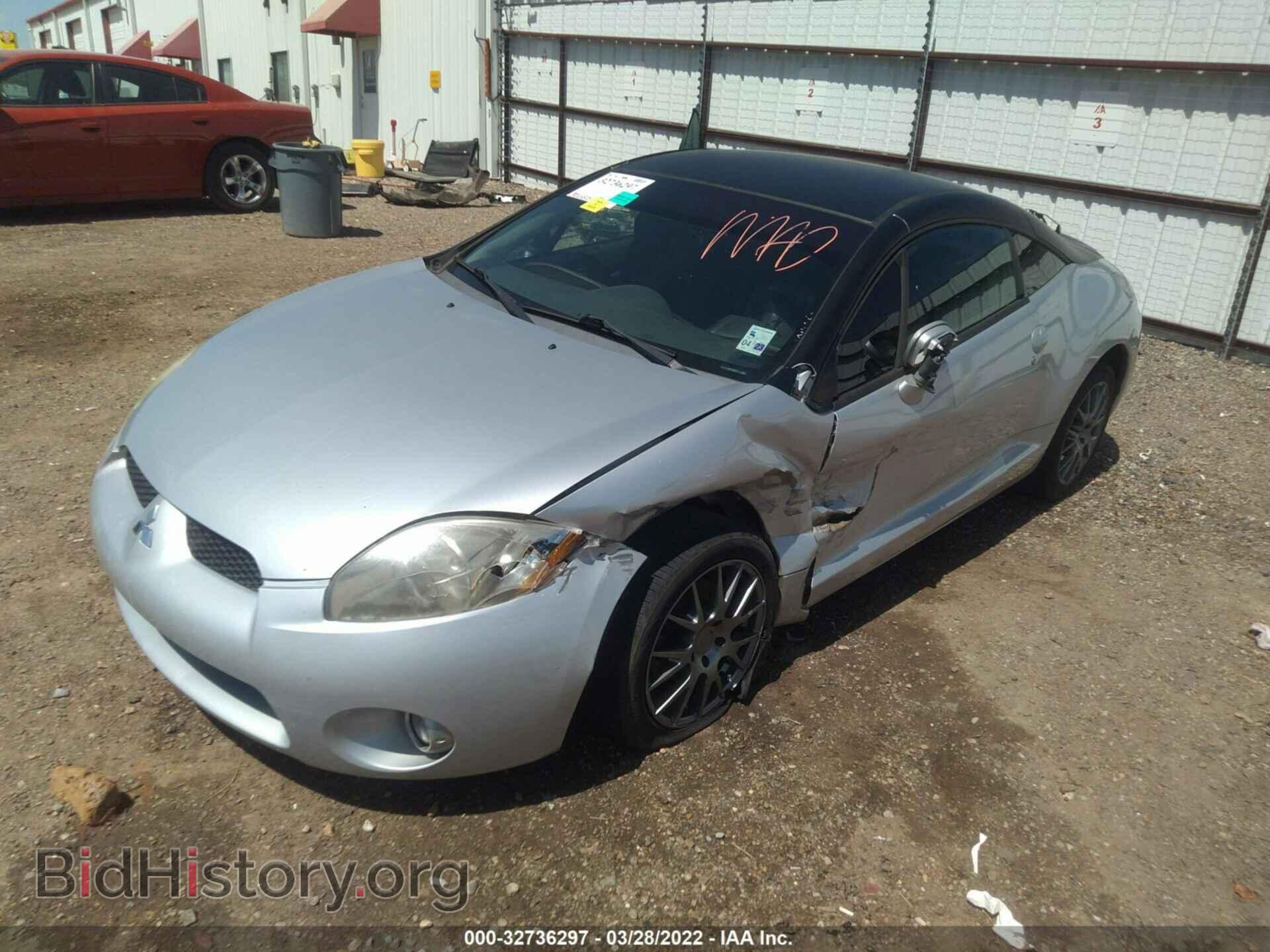 2006 MITSUBISHI ECLIPSE - VIN: 4A3AK24F16E005354 - Фото 2