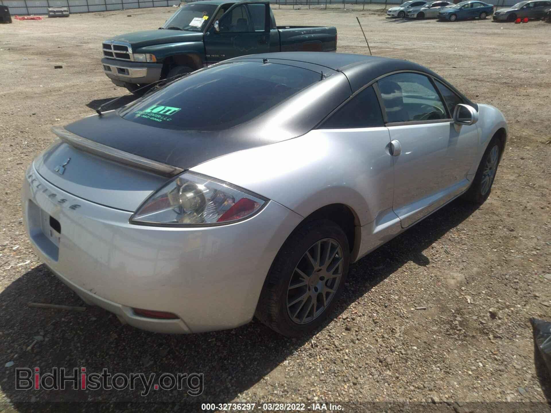 2006 MITSUBISHI ECLIPSE - VIN: 4A3AK24F16E005354 - Фото 4