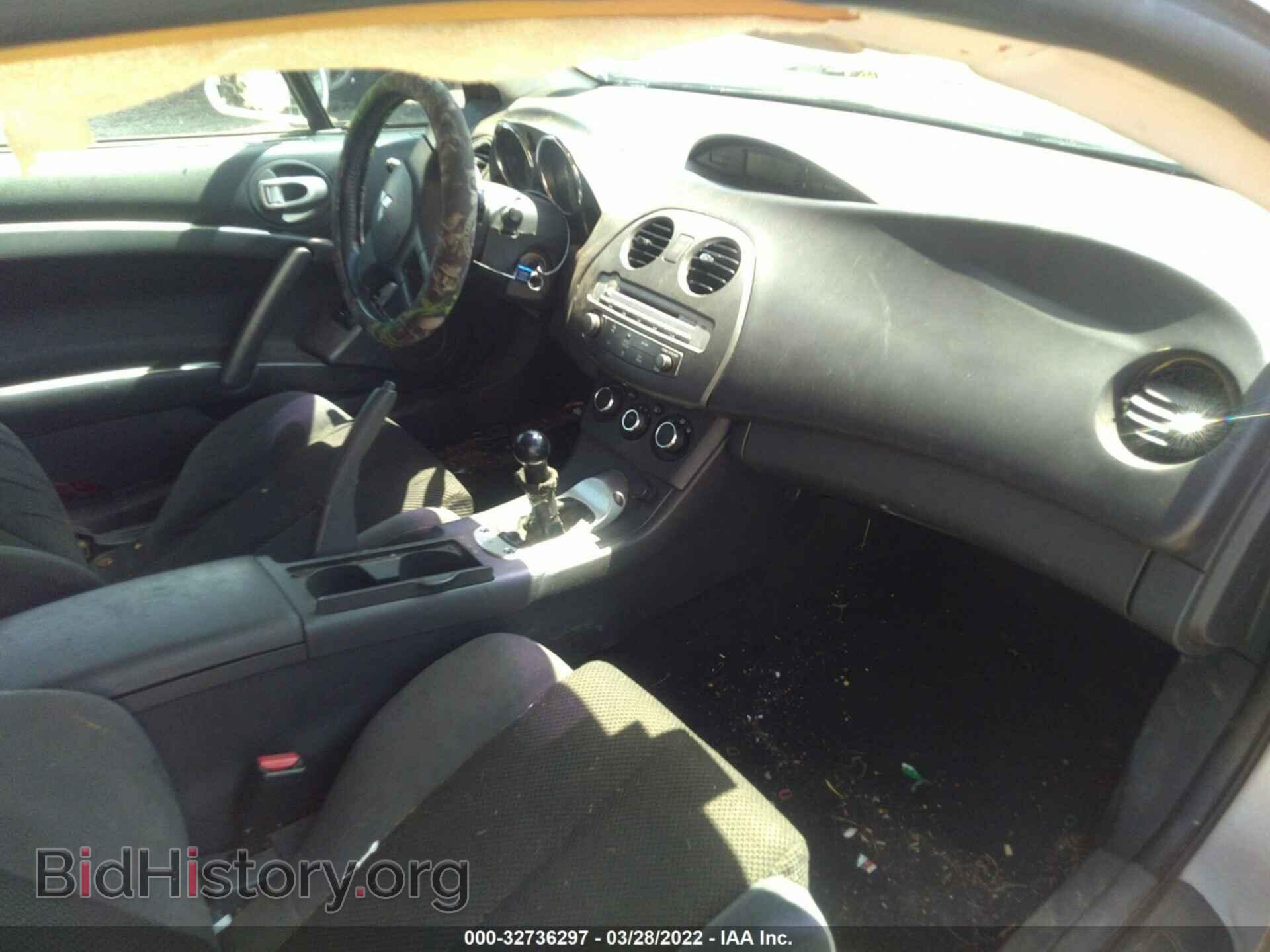 2006 MITSUBISHI ECLIPSE - VIN: 4A3AK24F16E005354 - Фото 5