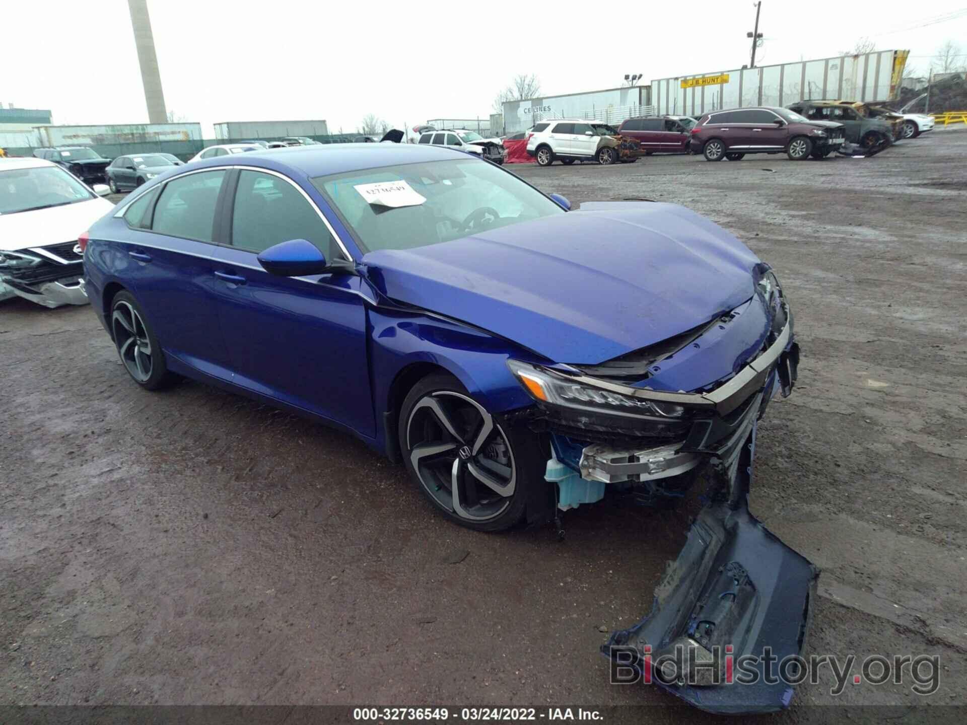 Photo 1HGCV1F38KA075551 - HONDA ACCORD SEDAN 2019