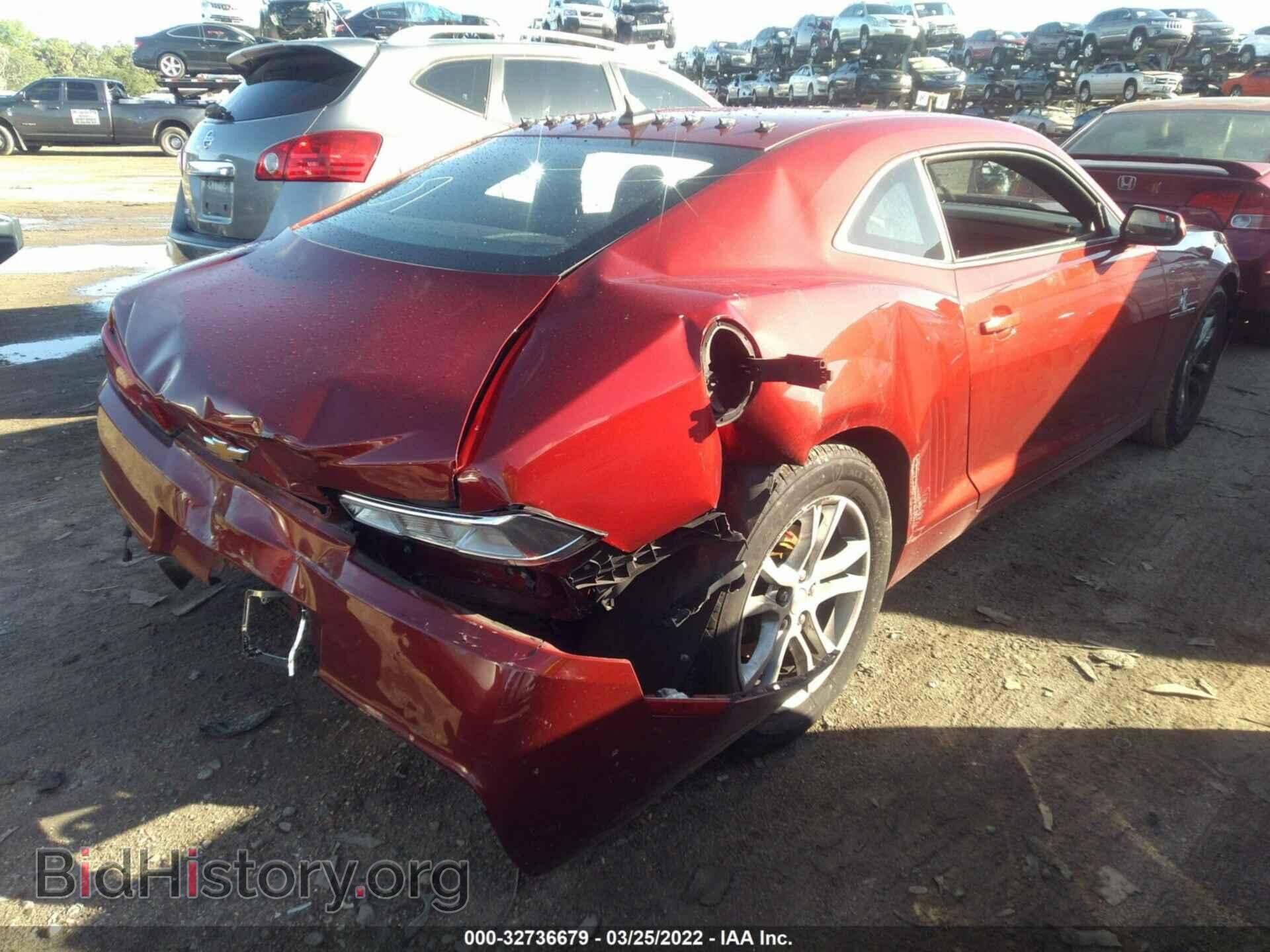 2015 CHEVROLET CAMARO - VIN: 2G1FB1E39F9310278 - Фото 4