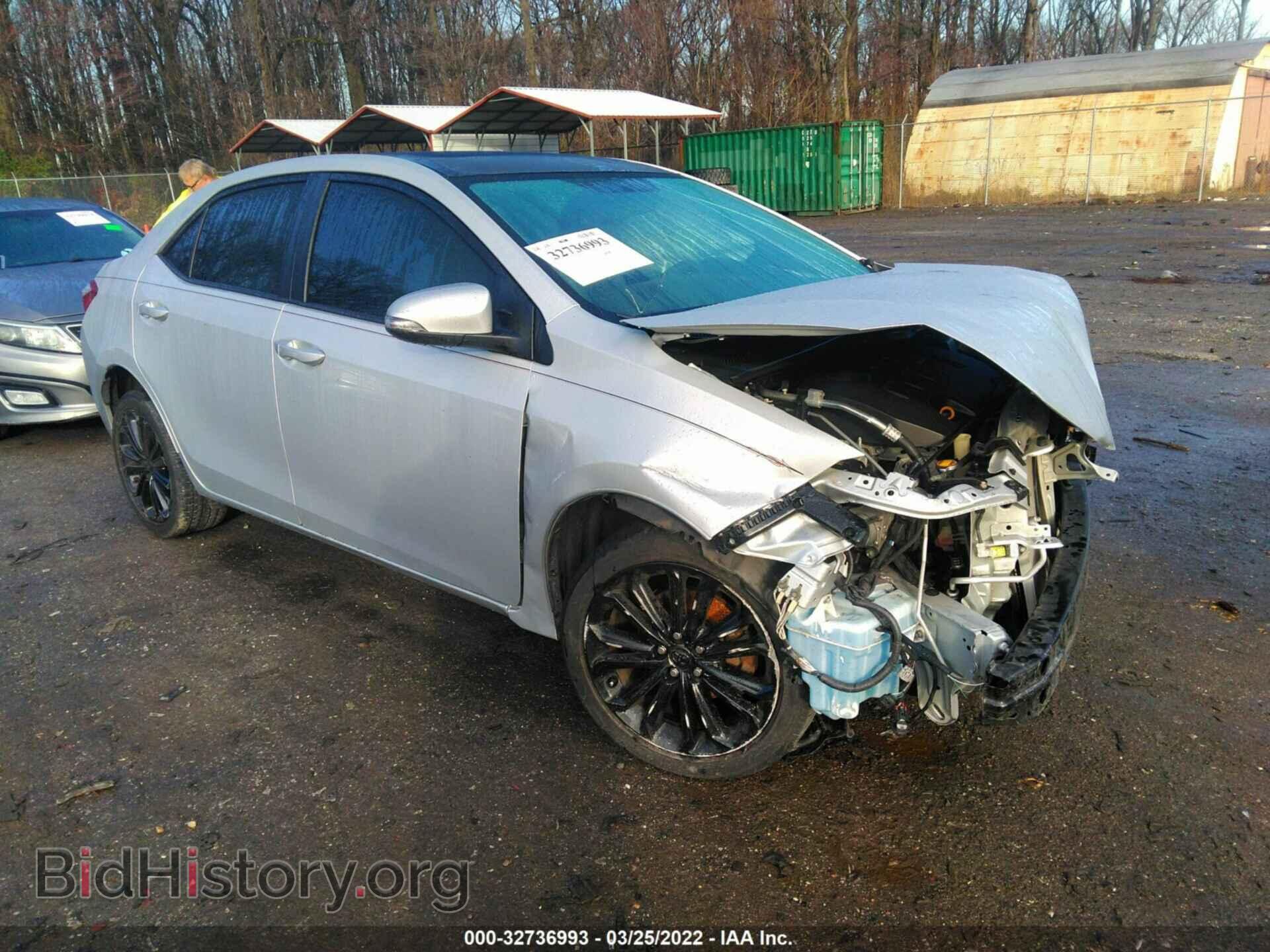 Фотография 2T1BURHEXFC291834 - TOYOTA COROLLA 2015