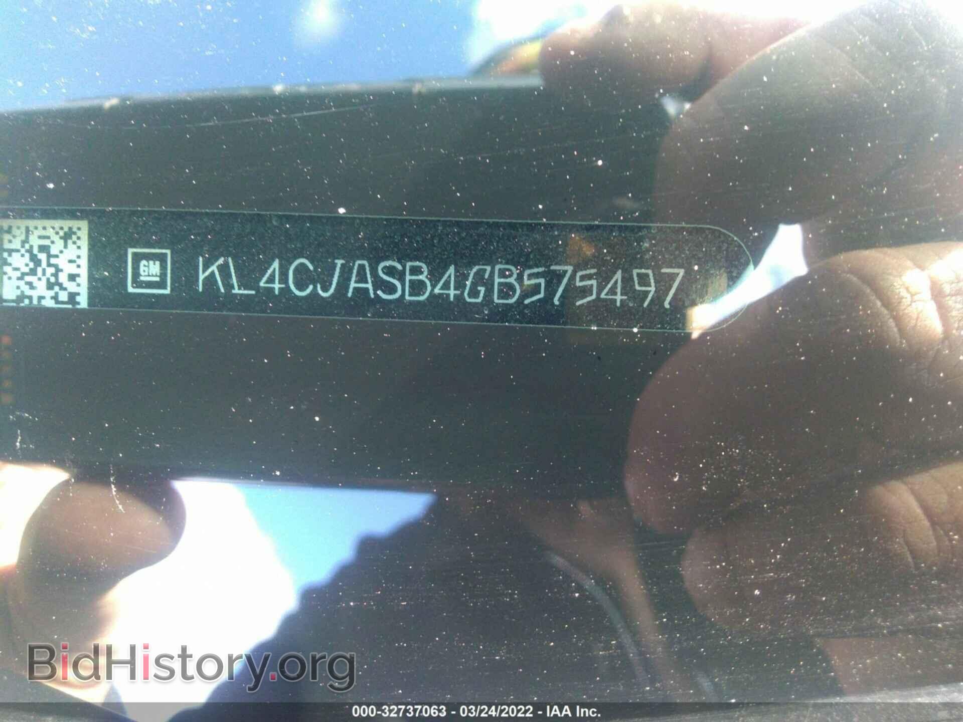 2016 BUICK ENCORE - VIN: KL4CJASB4GB575497 - Photo 9