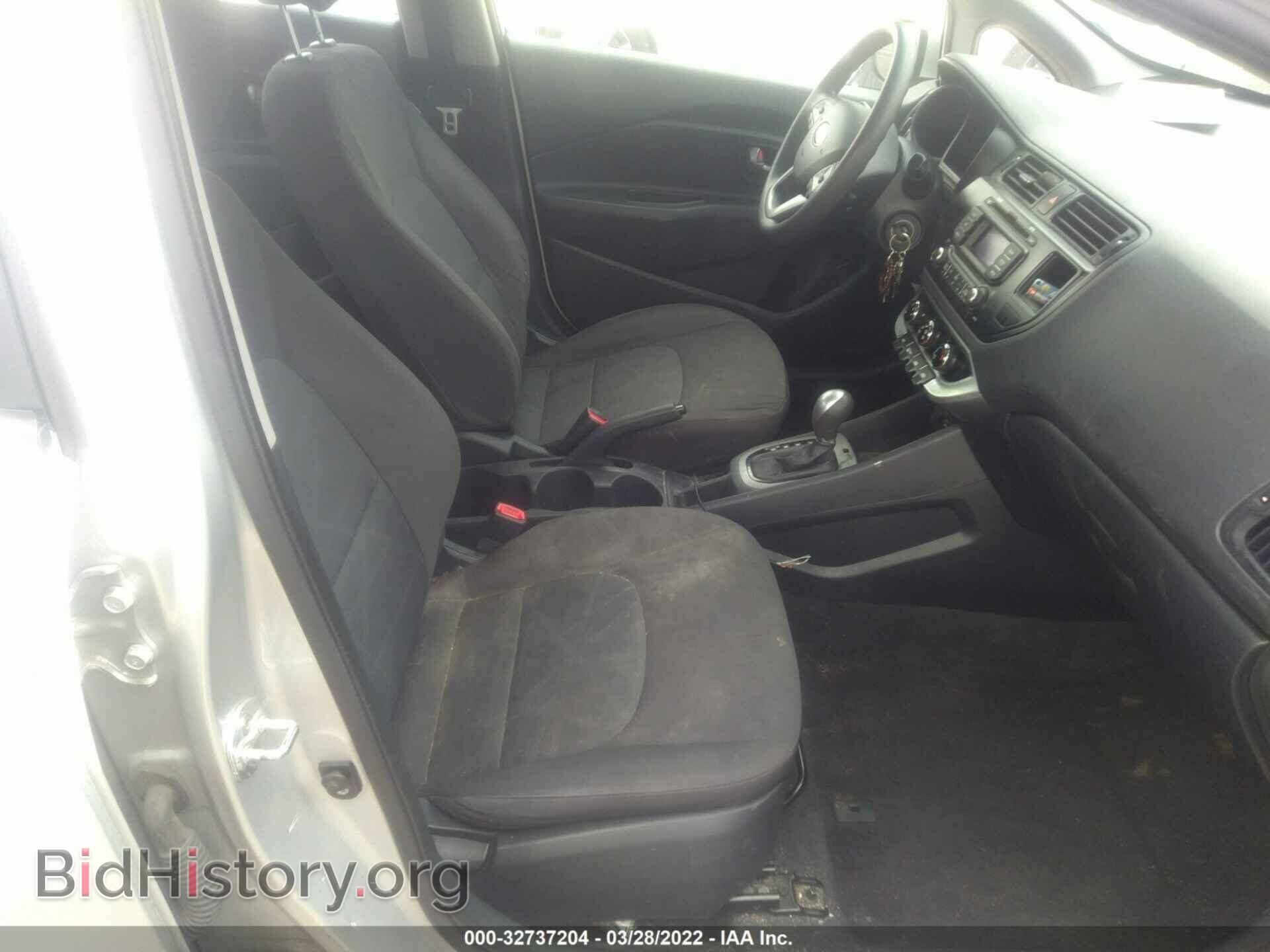 2015 KIA RIO - VIN: KNADM4A35F6460344 - Фото 5