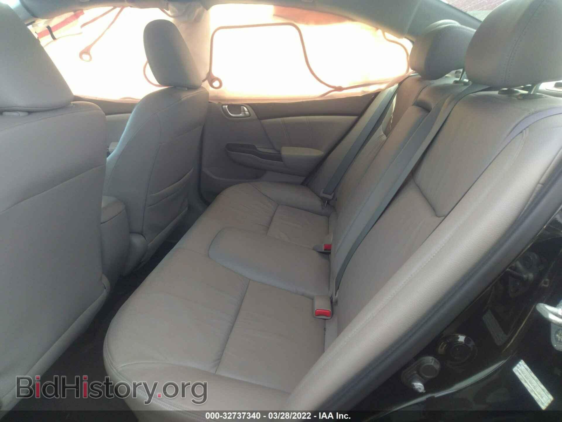 2012 HONDA CIVIC SDN - VIN: 2HGFB2F92CH511894 - Фото 8