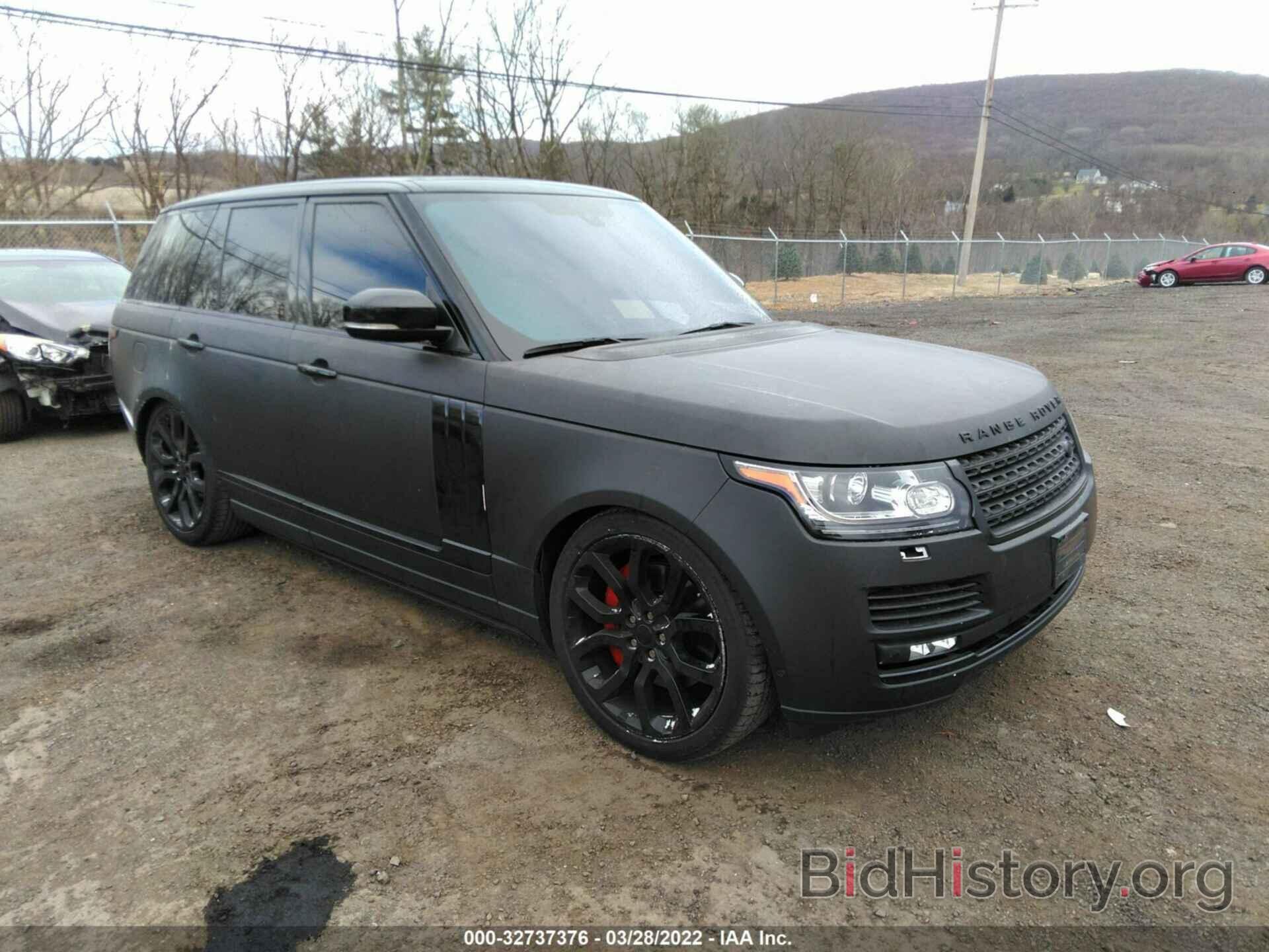 Фотография SALGS2TF5EA176492 - LAND ROVER RANGE ROVER 2014