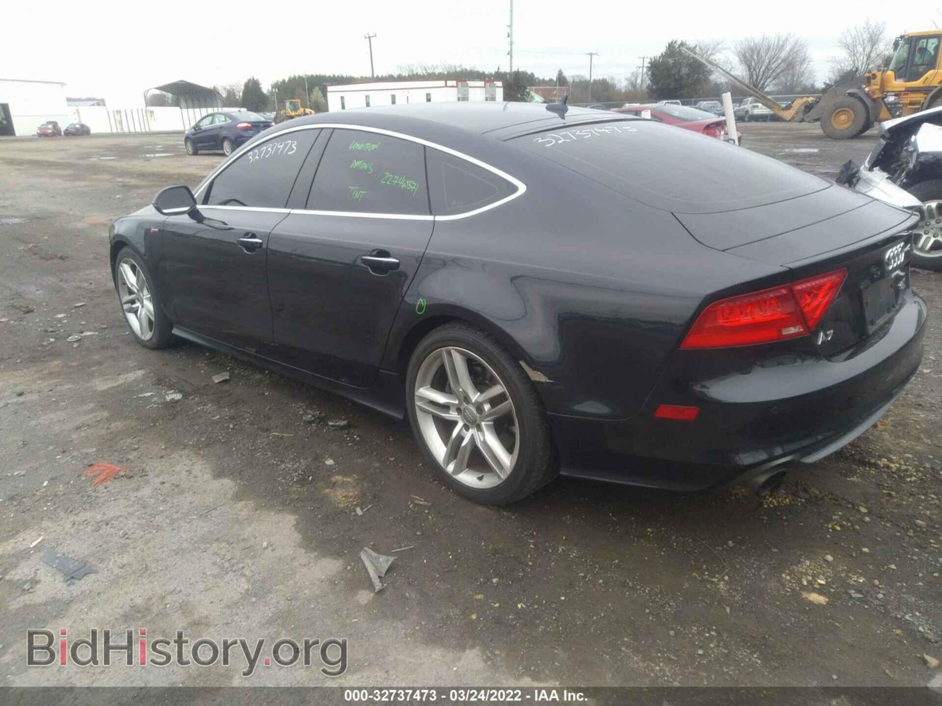 2012 AUDI A7 - VIN: WAU3GAFC4CN150665 - Фото 3