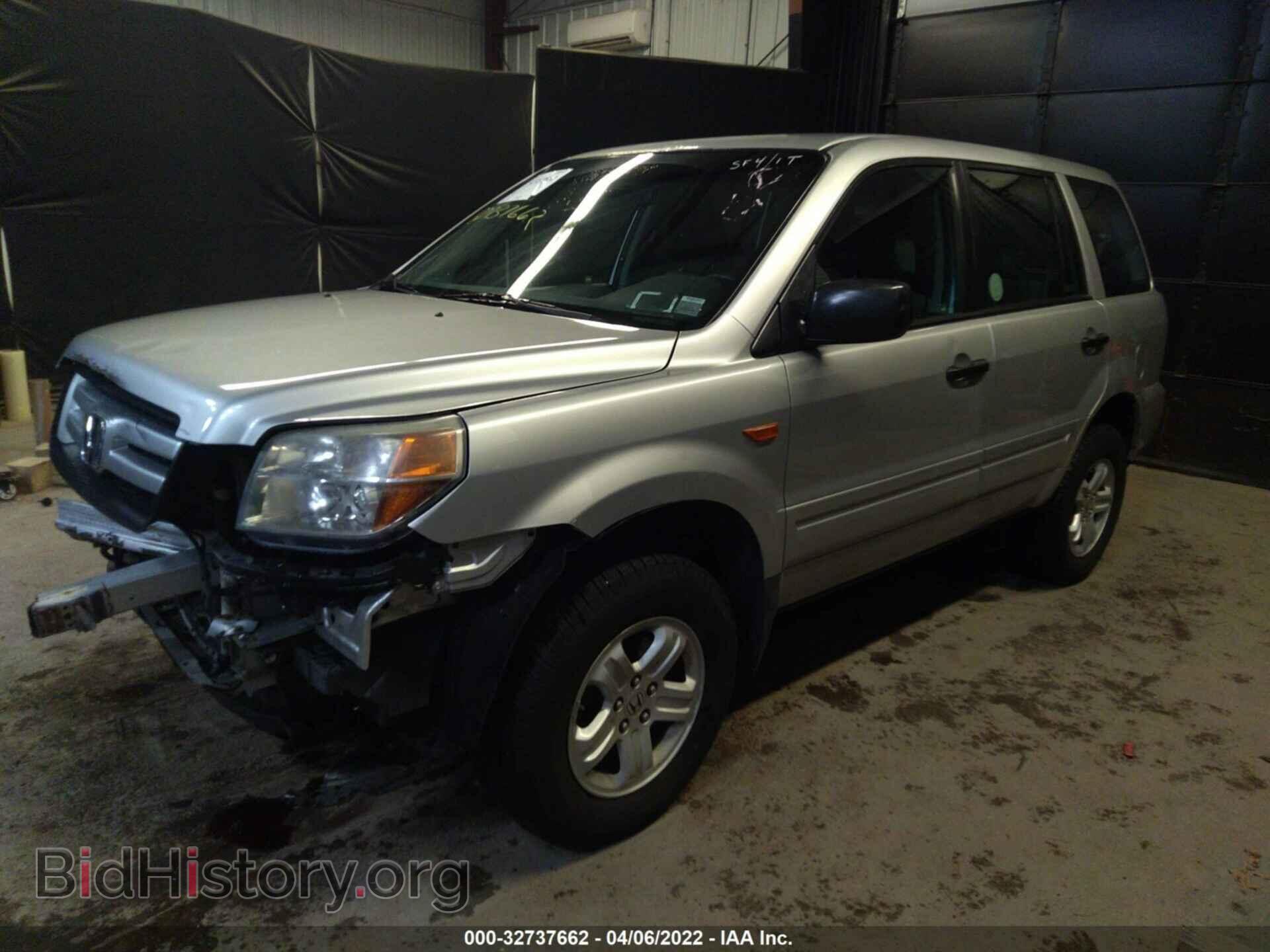 2006 HONDA PILOT - VIN: 5FNYF28166B022055 - Фото 2