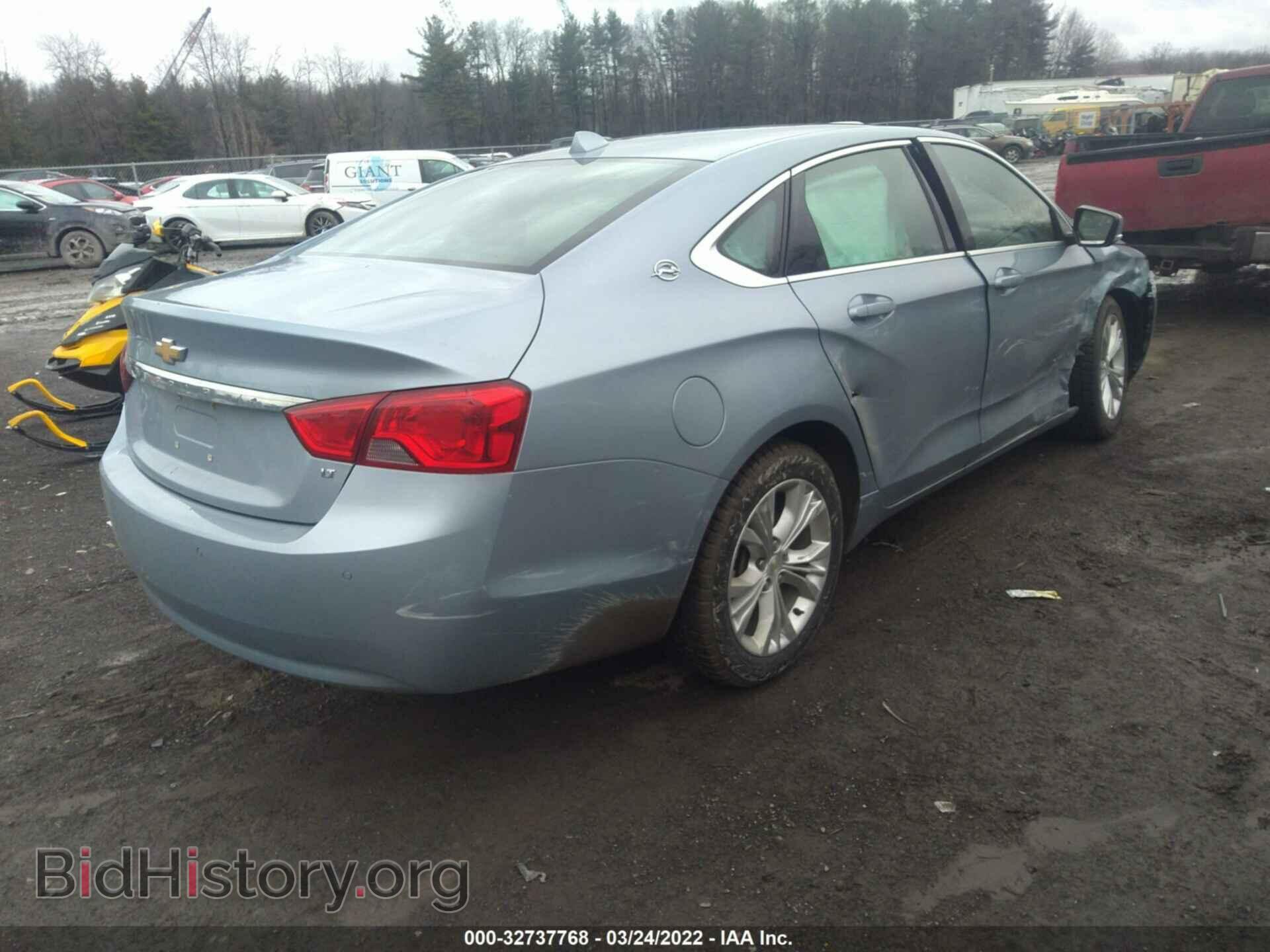 2014 CHEVROLET IMPALA - VIN: 1G1115SL3EU132605 - Фото 4