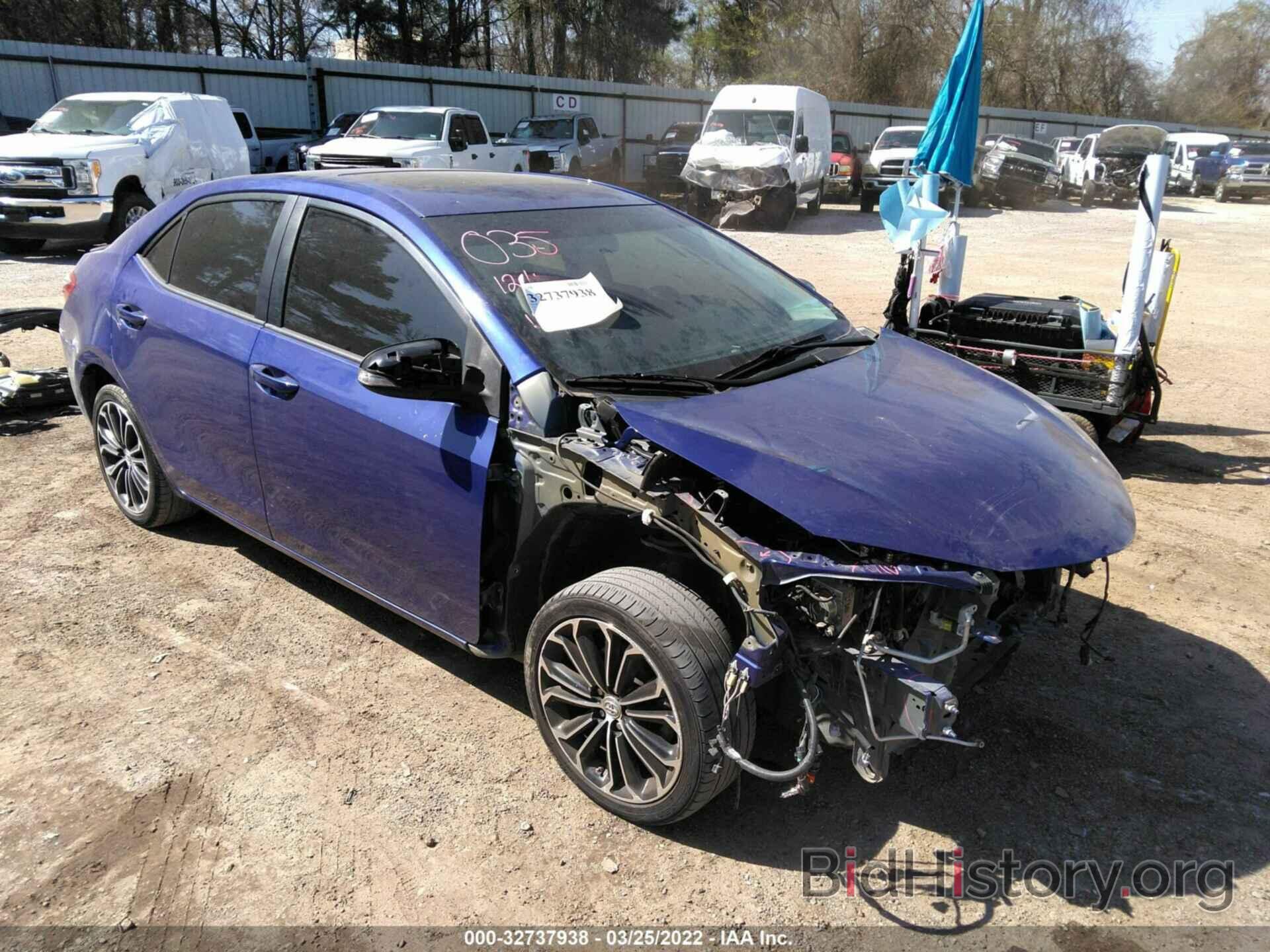 Photo 5YFBURHE7GP459138 - TOYOTA COROLLA 2016