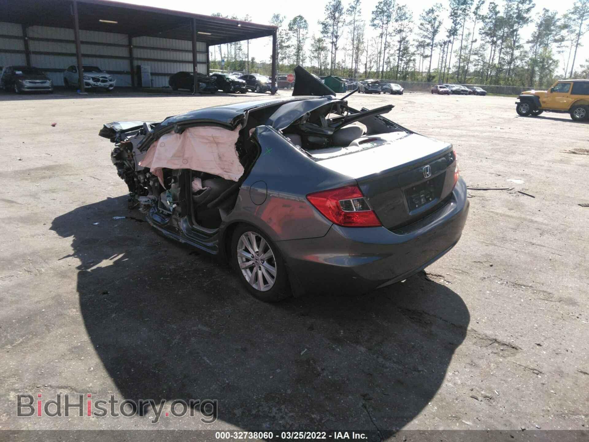 2012 HONDA CIVIC SDN - VIN: 19XFB2F81CE092082 - Фото 3