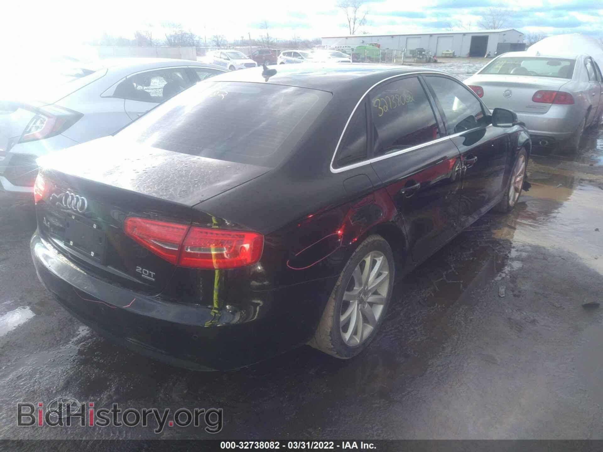 2013 AUDI A4 - VIN: WAUFFAFL3DA165540 - Photo 4