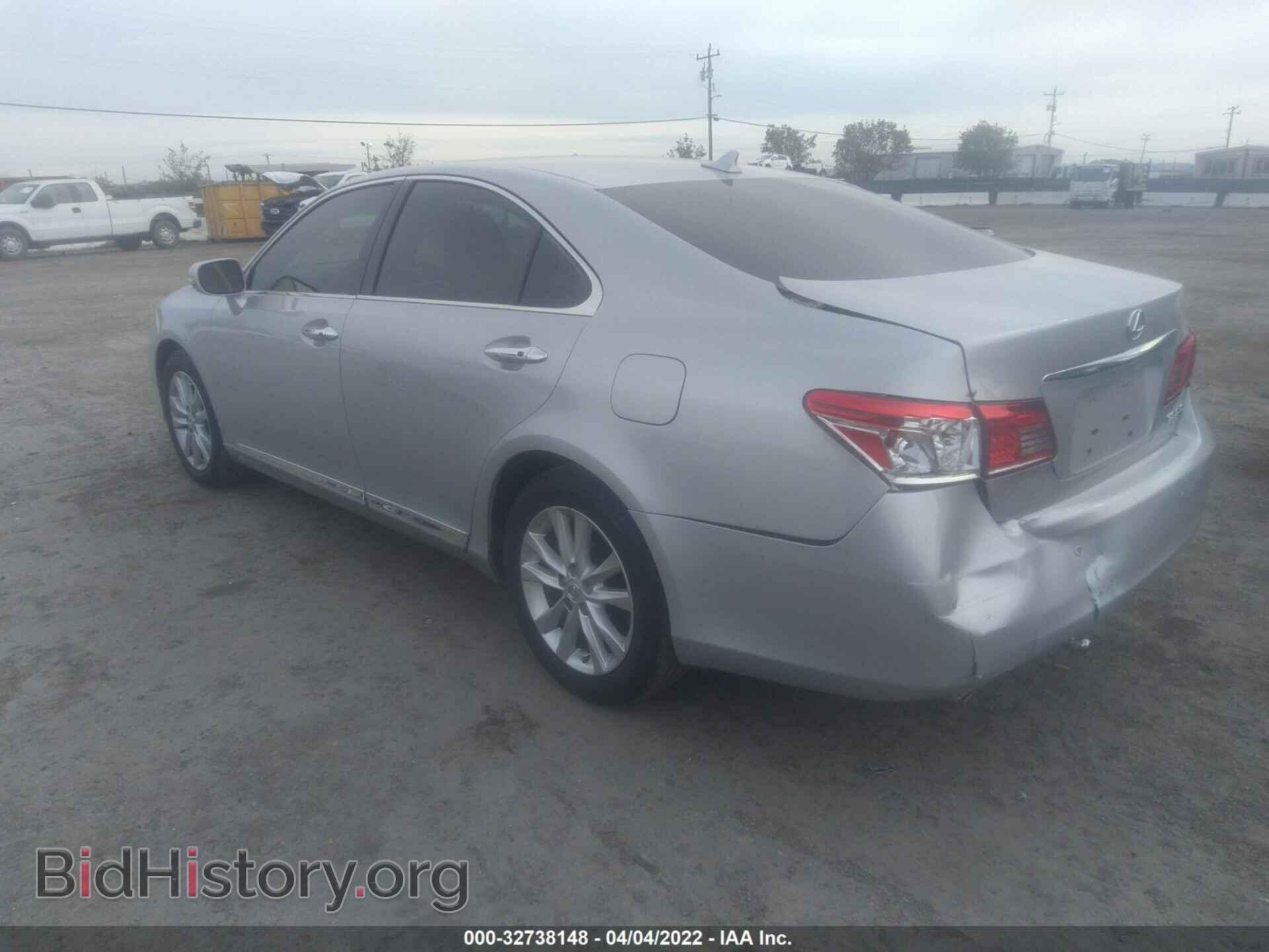 2011 LEXUS ES 350 - VIN: JTHBK1EG3B2422915 - Фото 3