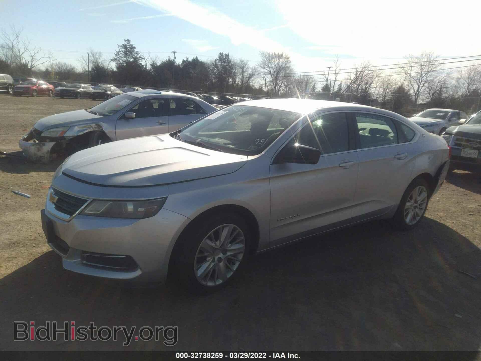 2014 CHEVROLET IMPALA - VIN: 2G11Y5SL2E9110216 - Фото 2