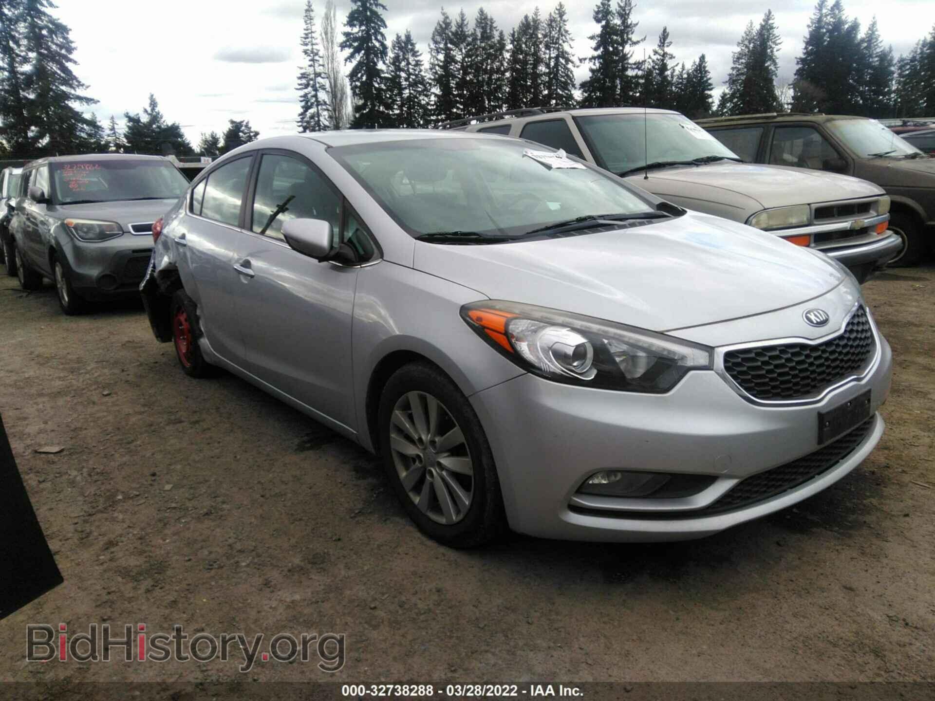 Photo KNAFX4A86F5371917 - KIA FORTE 2015