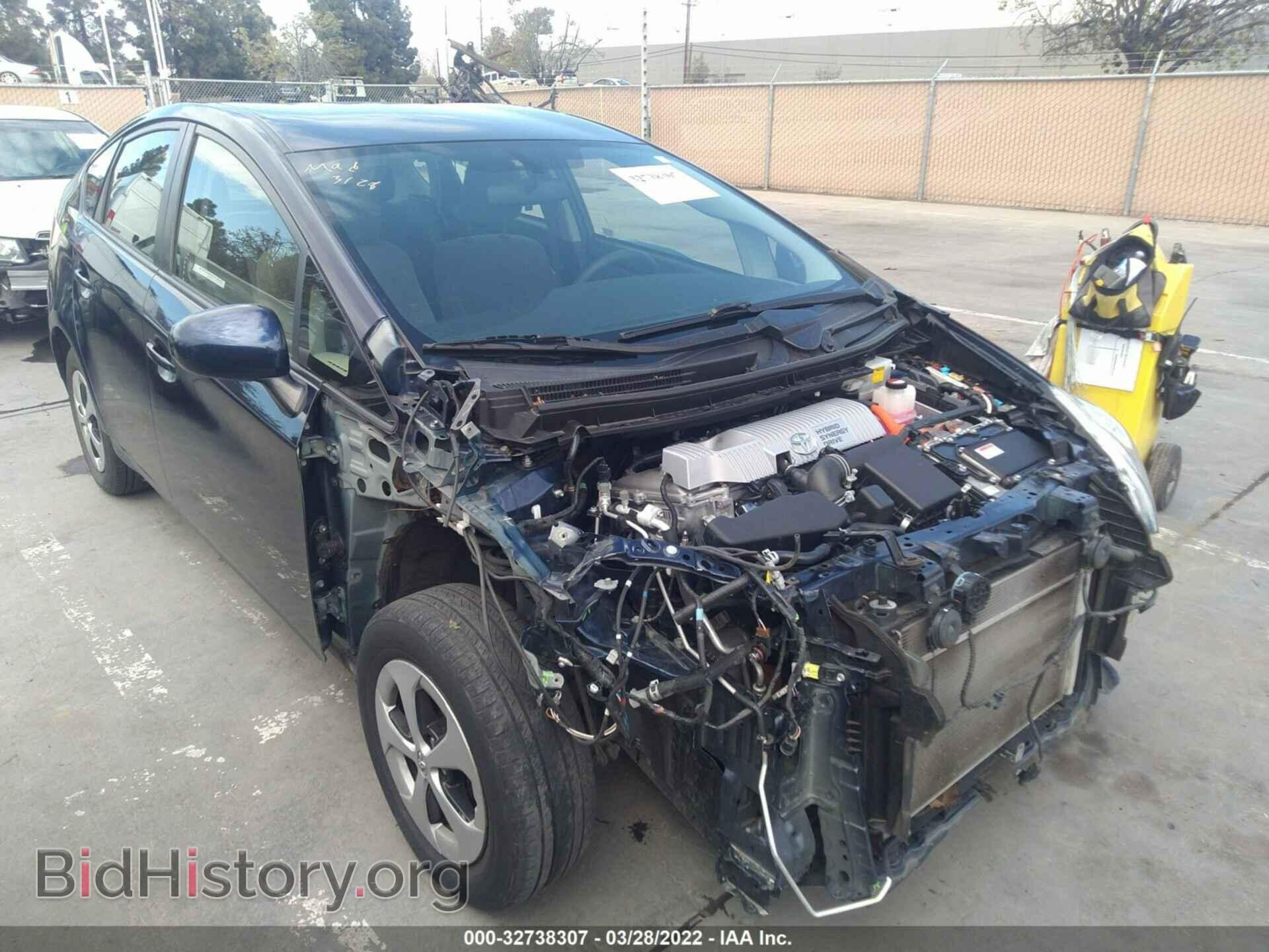 Фотография JTDKN3DU0E0381865 - TOYOTA PRIUS 2014