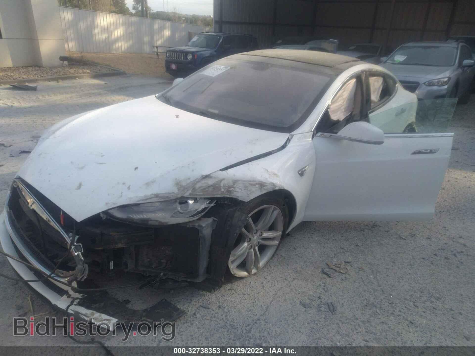 2013 TESLA MODEL S - VIN: 5YJSA1CN7DFP14573 - Photo 2