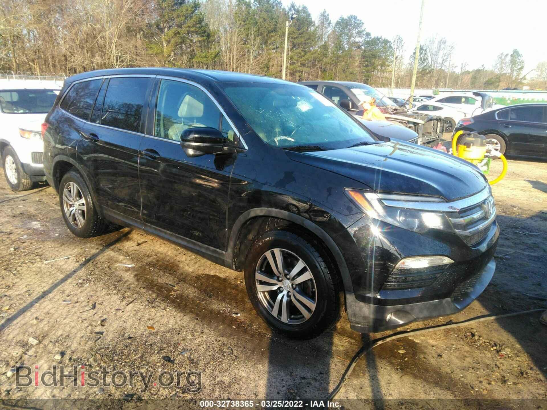 Фотография 5FNYF6H50GB117772 - HONDA PILOT 2016