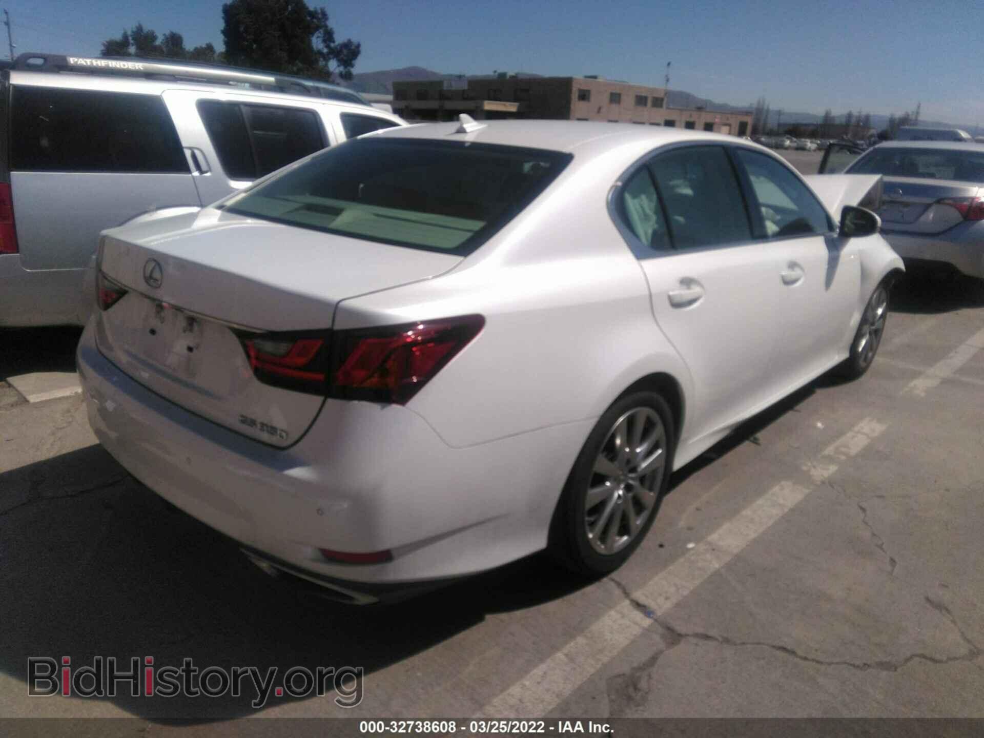 2014 LEXUS GS 350 - VIN: JTHBE1BL7E5030337 - Фото 4