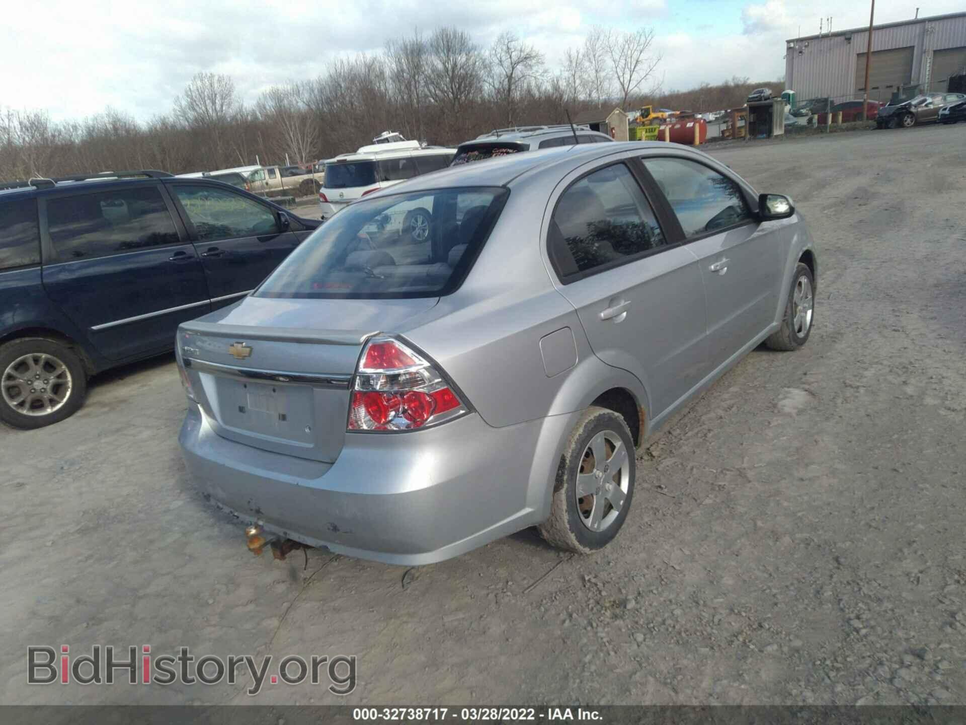 2011 CHEVROLET AVEO - VIN: KL1TD5DE6BB151489 - Фото 4