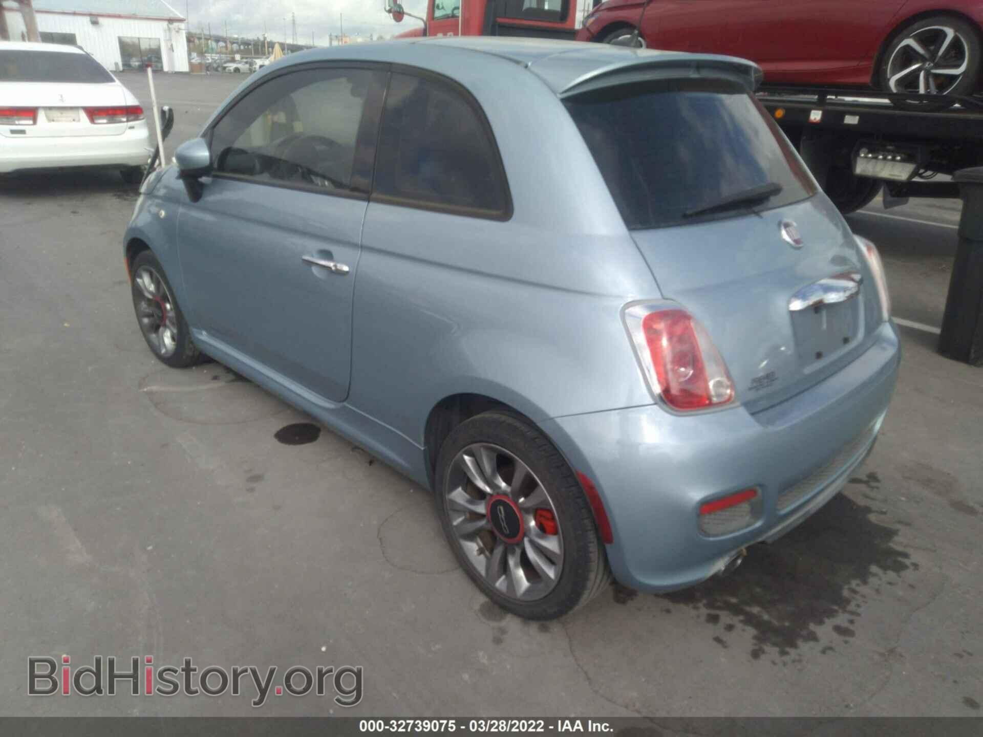 2015 FIAT 500 - VIN: 3C3CFFBR3FT550058 - Фото 3