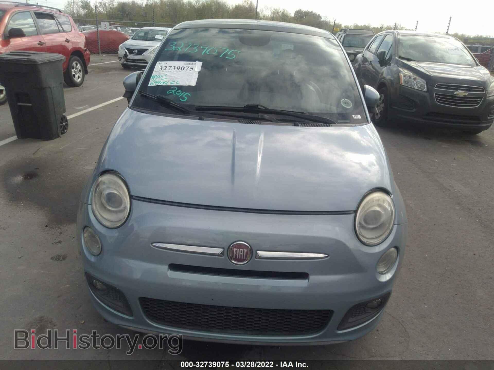 2015 FIAT 500 - VIN: 3C3CFFBR3FT550058 - Фото 6