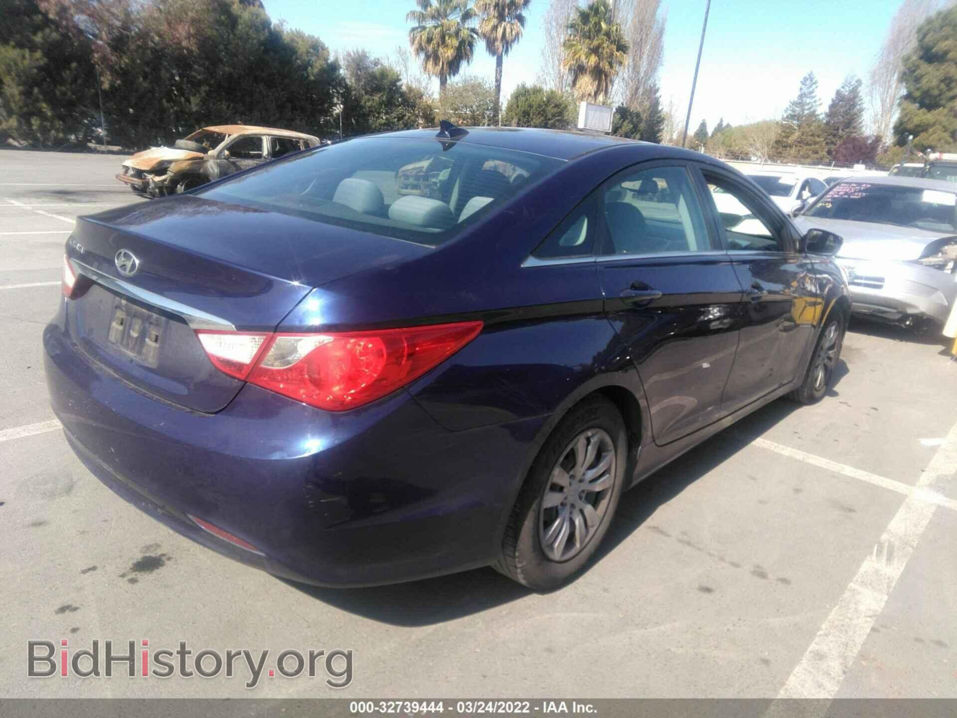 2013 HYUNDAI SONATA - VIN: 5NPEB4AC6DH609425 - Фото 4