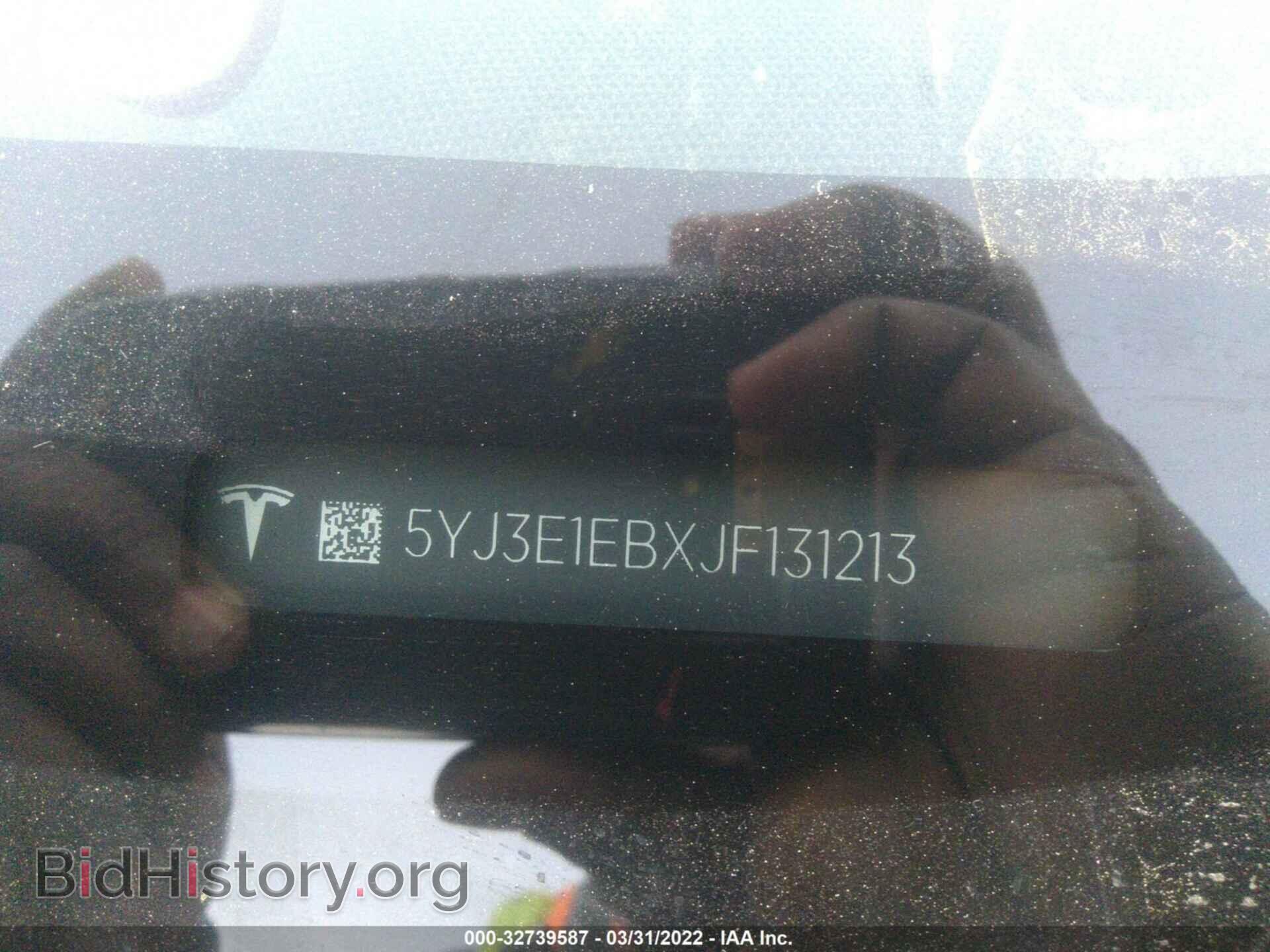 2018 TESLA MODEL 3 - VIN: 5YJ3E1EBXJF131213 - Фото 9