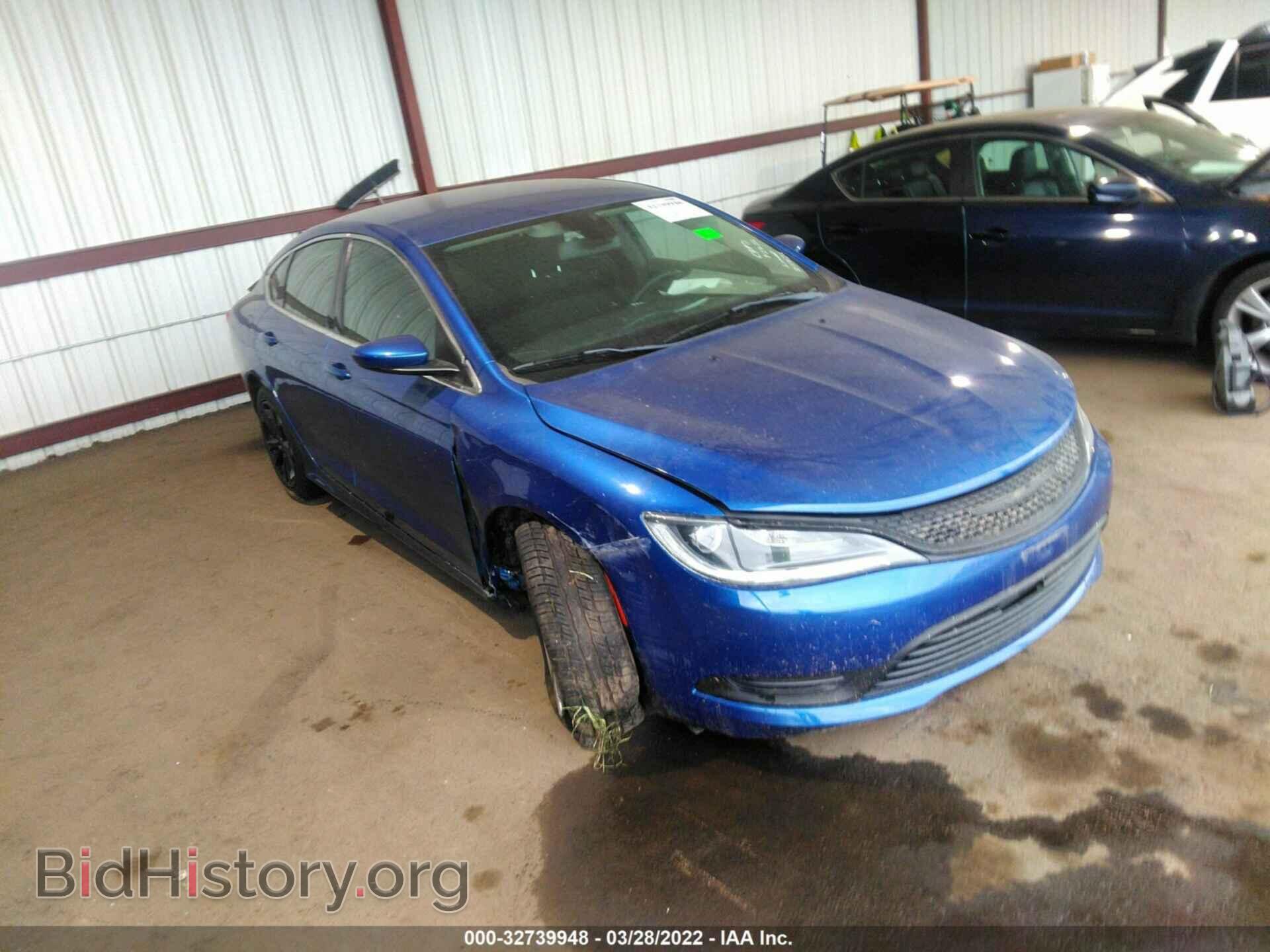 Фотография 1C3CCCAB9FN757761 - CHRYSLER 200 2015