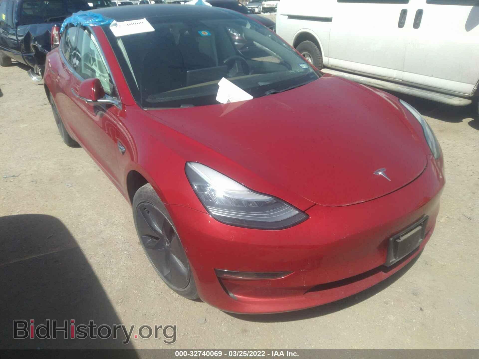 Photo 5YJ3E1EA3KF308712 - TESLA MODEL 3 2019