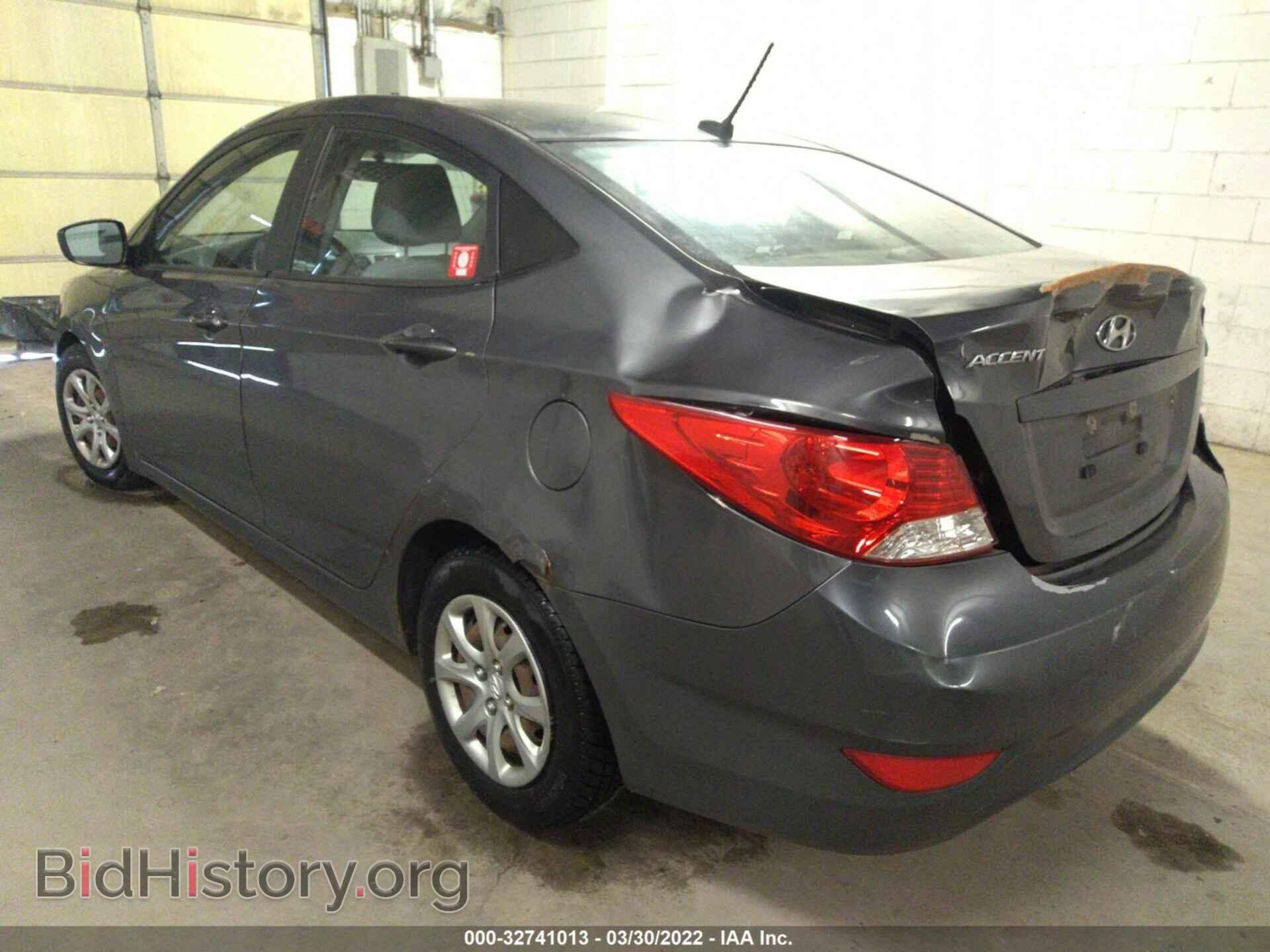 2013 HYUNDAI ACCENT - VIN: KMHCT4AE3DU367149 - Фото 3