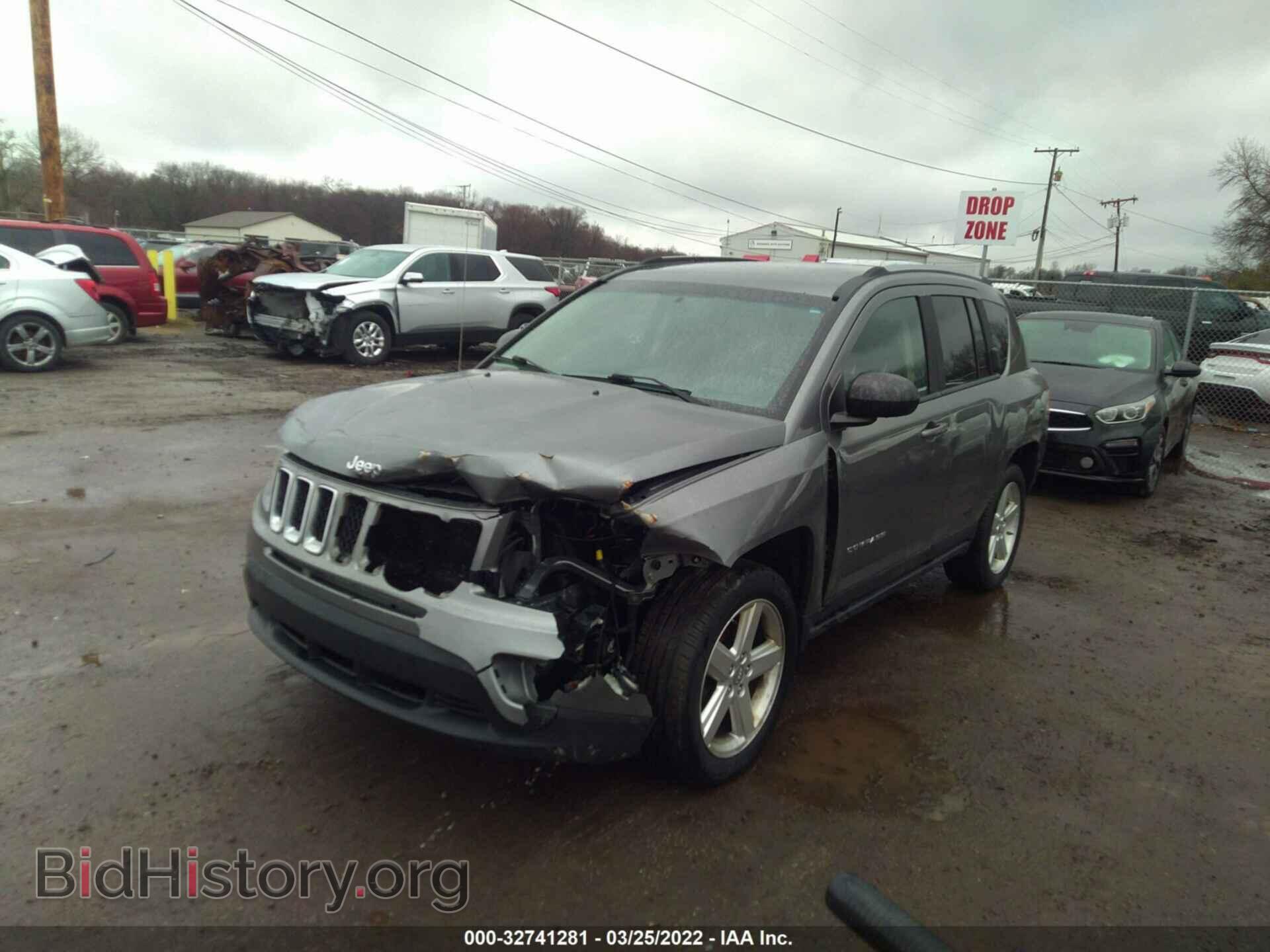 2012 JEEP COMPASS - VIN: 1C4NJDCB6CD522250 - Фото 2