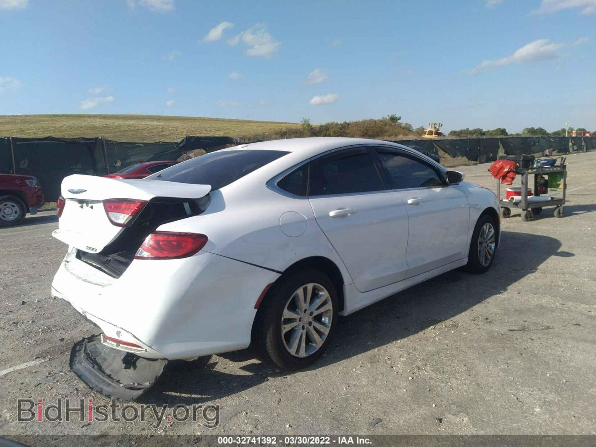 2016 CHRYSLER 200 - VIN: 1C3CCCAB5GN126331 - Фото 4