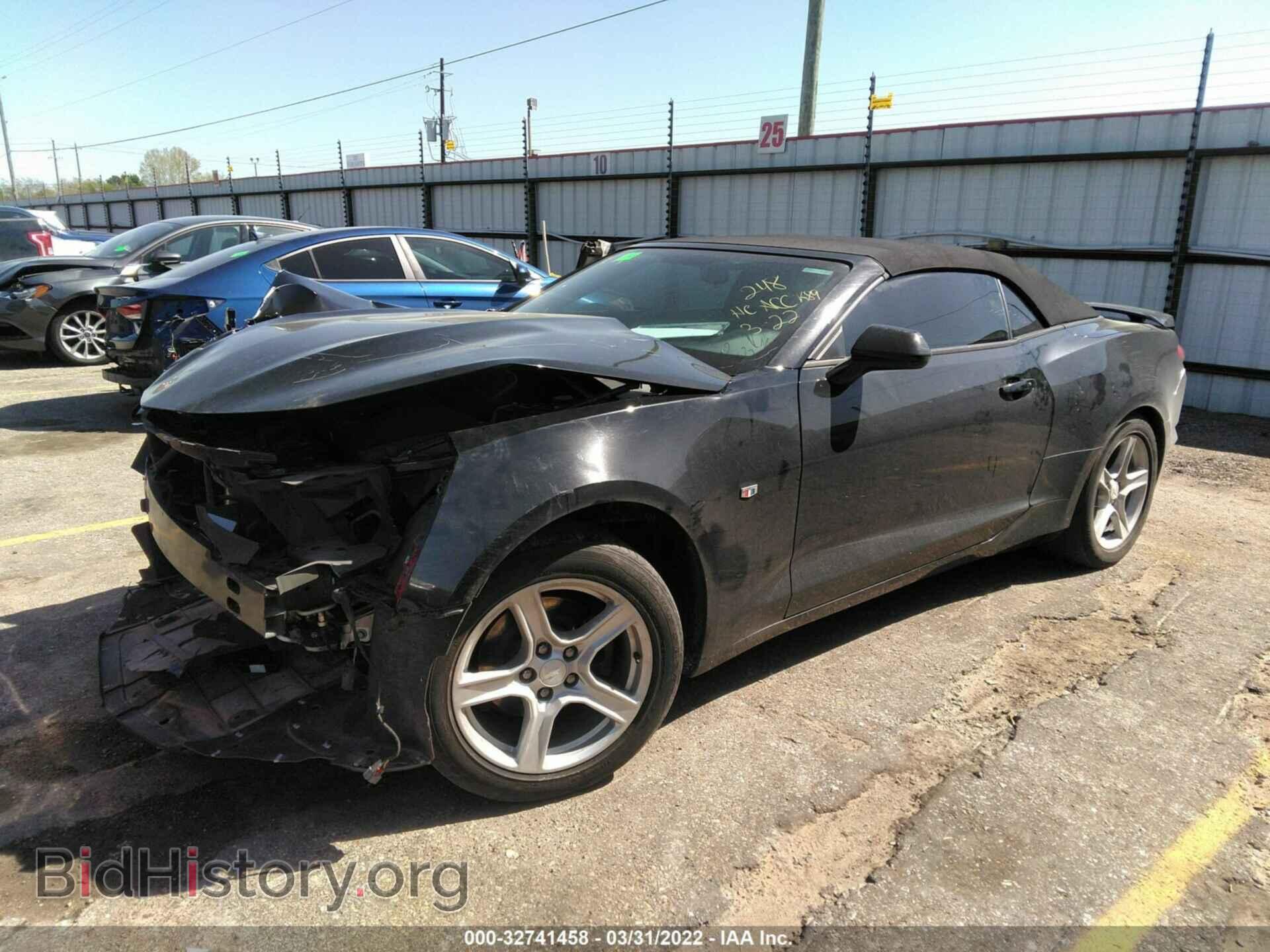 2019 CHEVROLET CAMARO - VIN: 1G1FB3DS2K0123621 - Фото 2