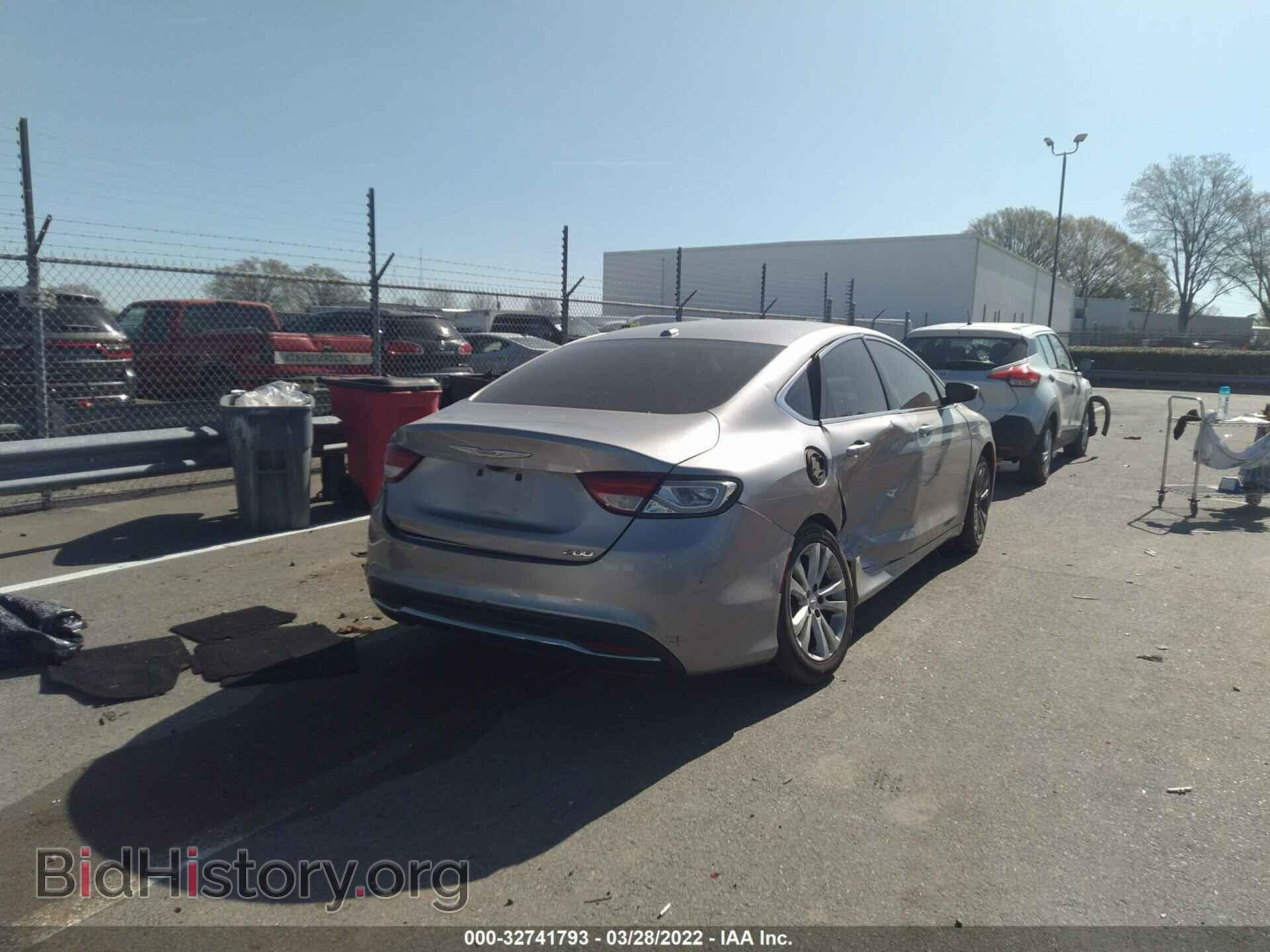 2016 CHRYSLER 200 - VIN: 1C3CCCAB6GN127004 - Фото 4