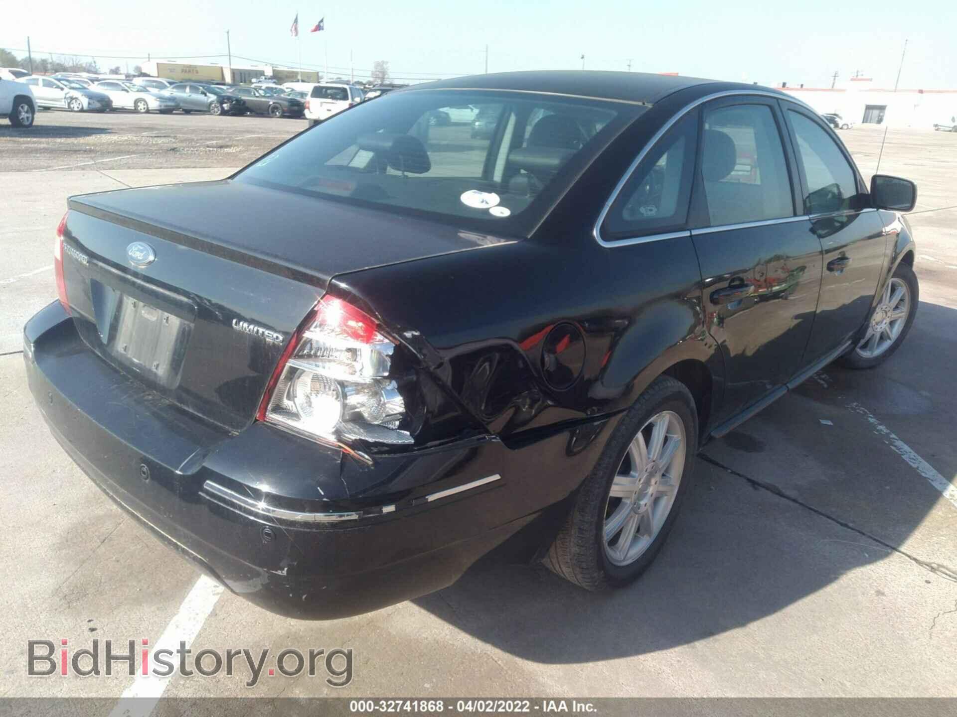 2006 FORD FIVE HUNDRED - VIN: 1FAHP25126G183337 - Photo 4