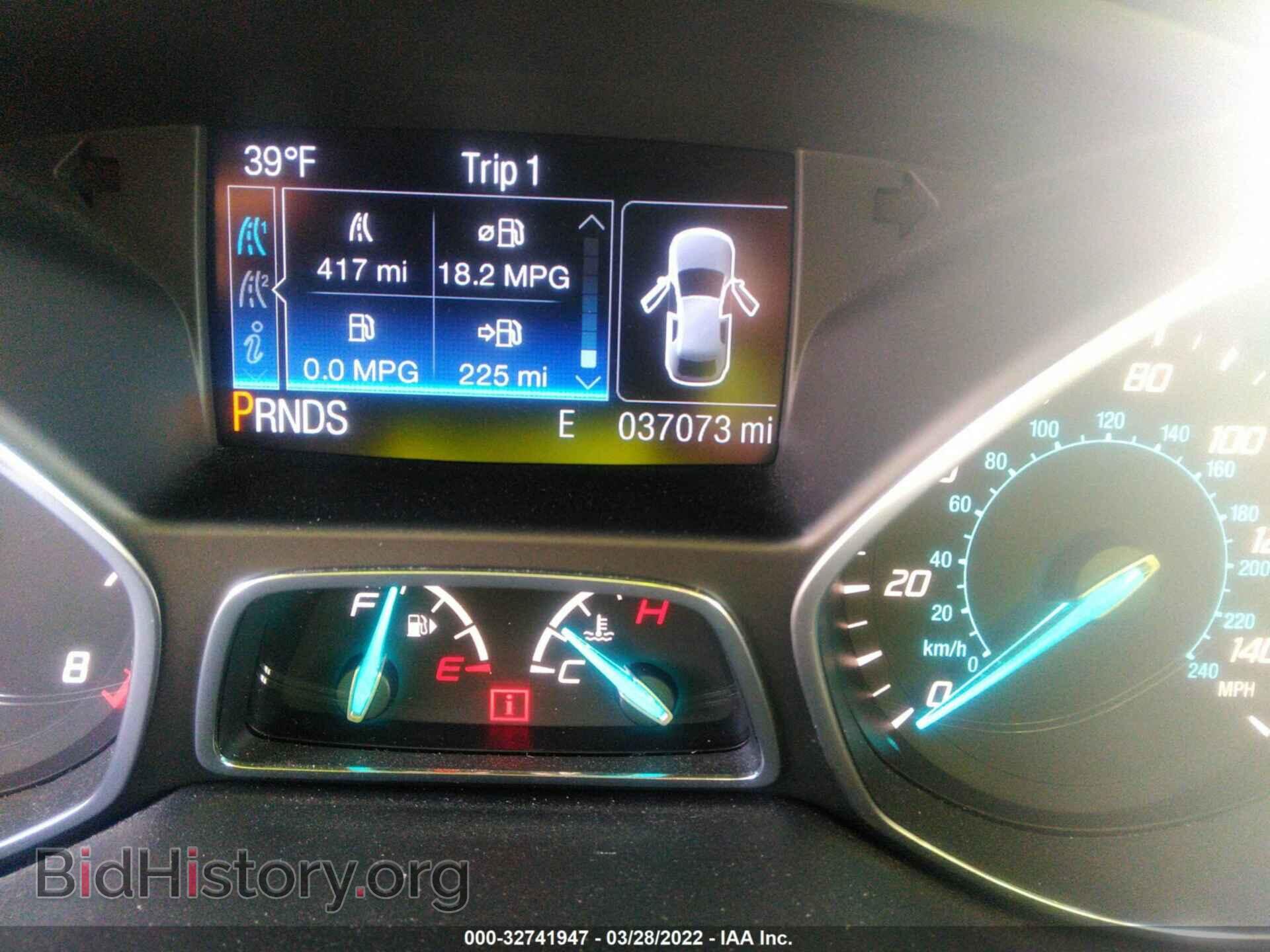 2014 FORD ESCAPE - VIN: 1FMCU0J96EUB78036 - Фото 7