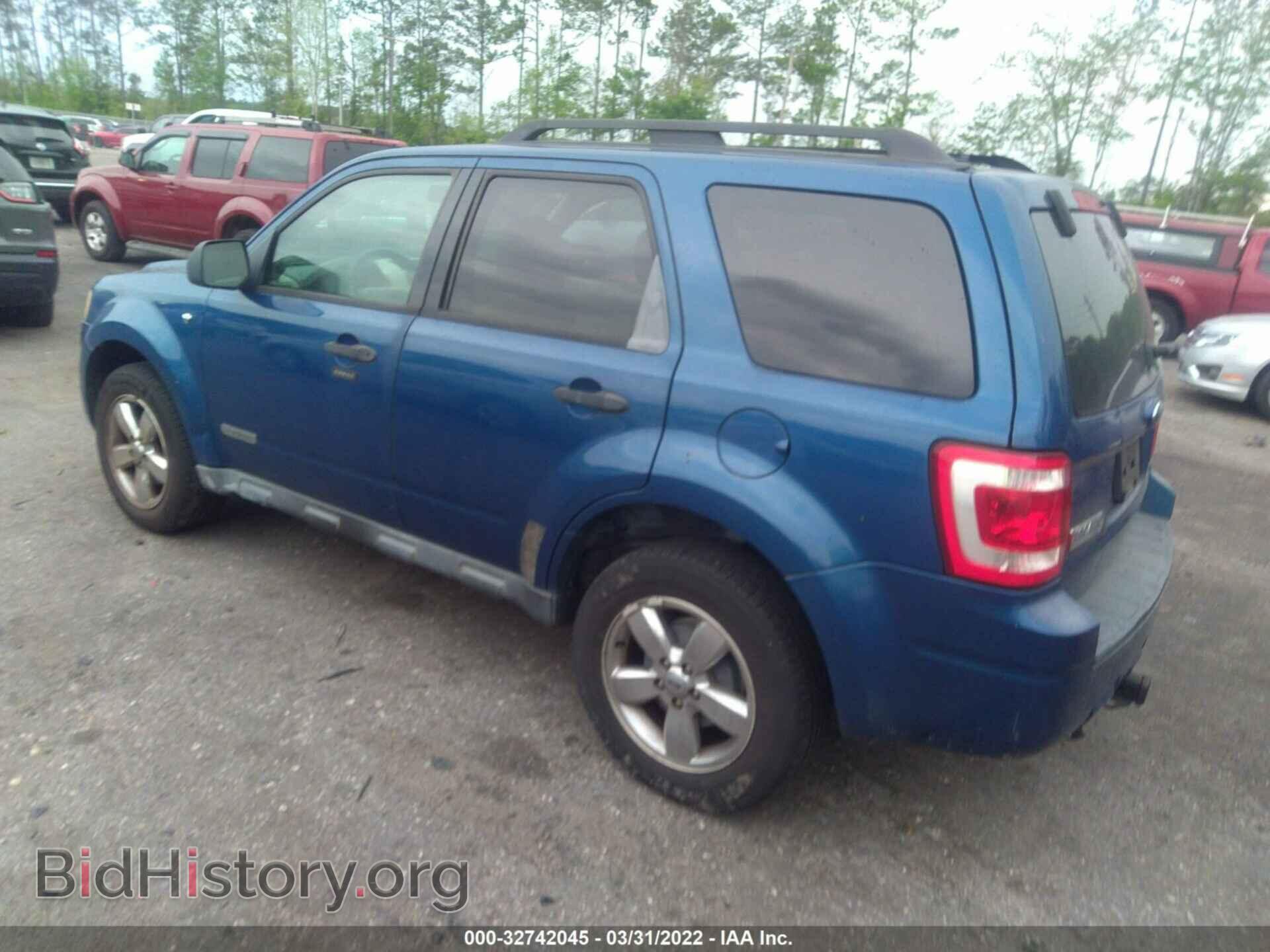 2008 FORD ESCAPE - VIN: 1FMCU03178KE30559 - Фото 3