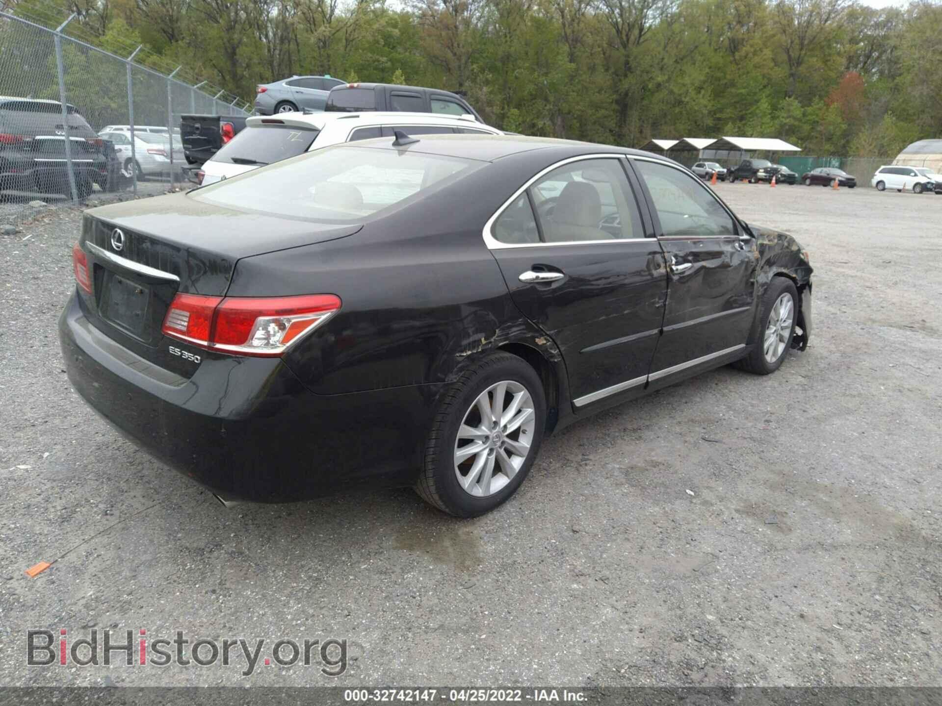 2012 LEXUS ES 350 - VIN: JTHBK1EG1C2480524 - Фото 4