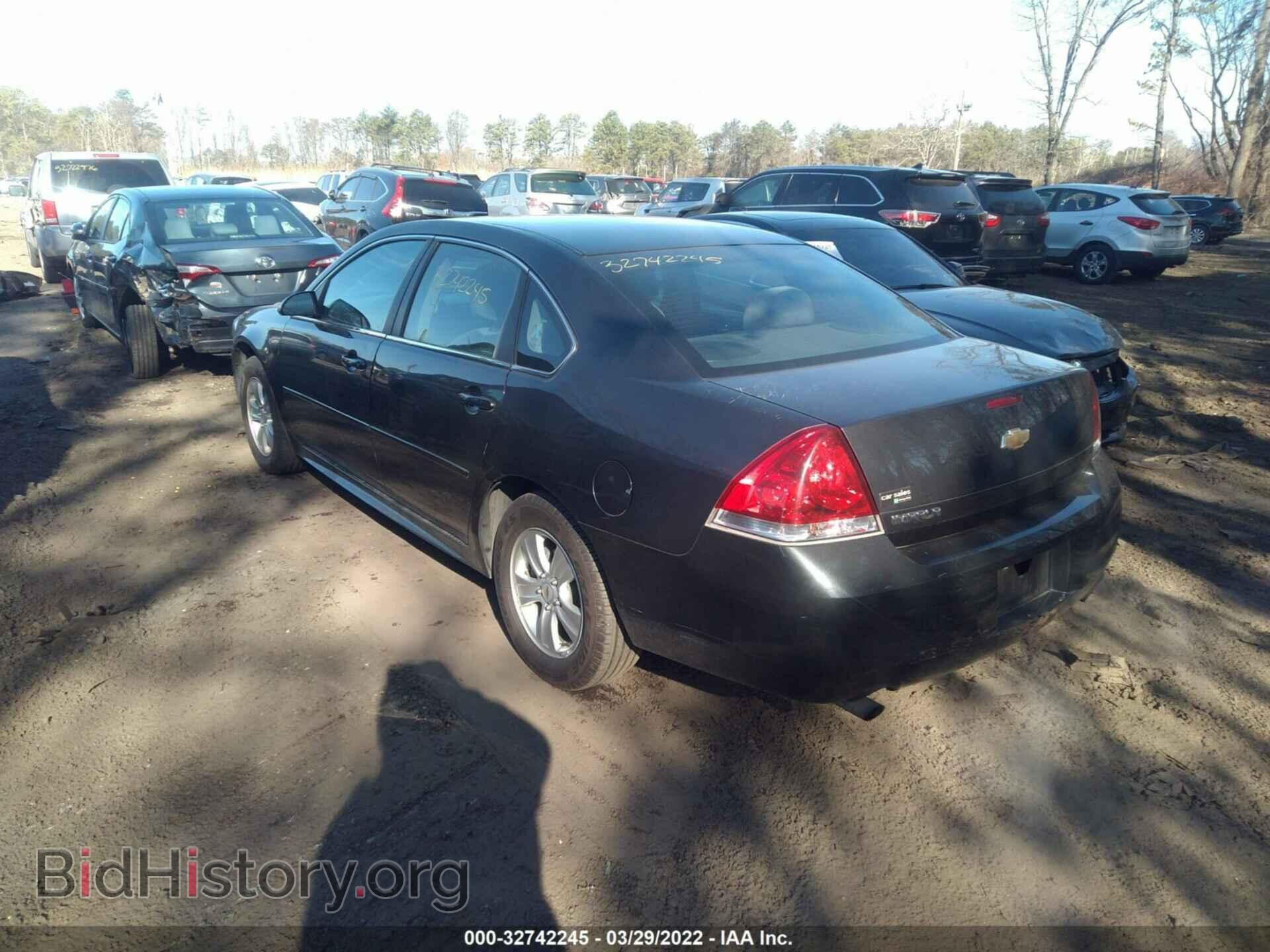 2012 CHEVROLET IMPALA - VIN: 2G1WF5E32C1329535 - Фото 3