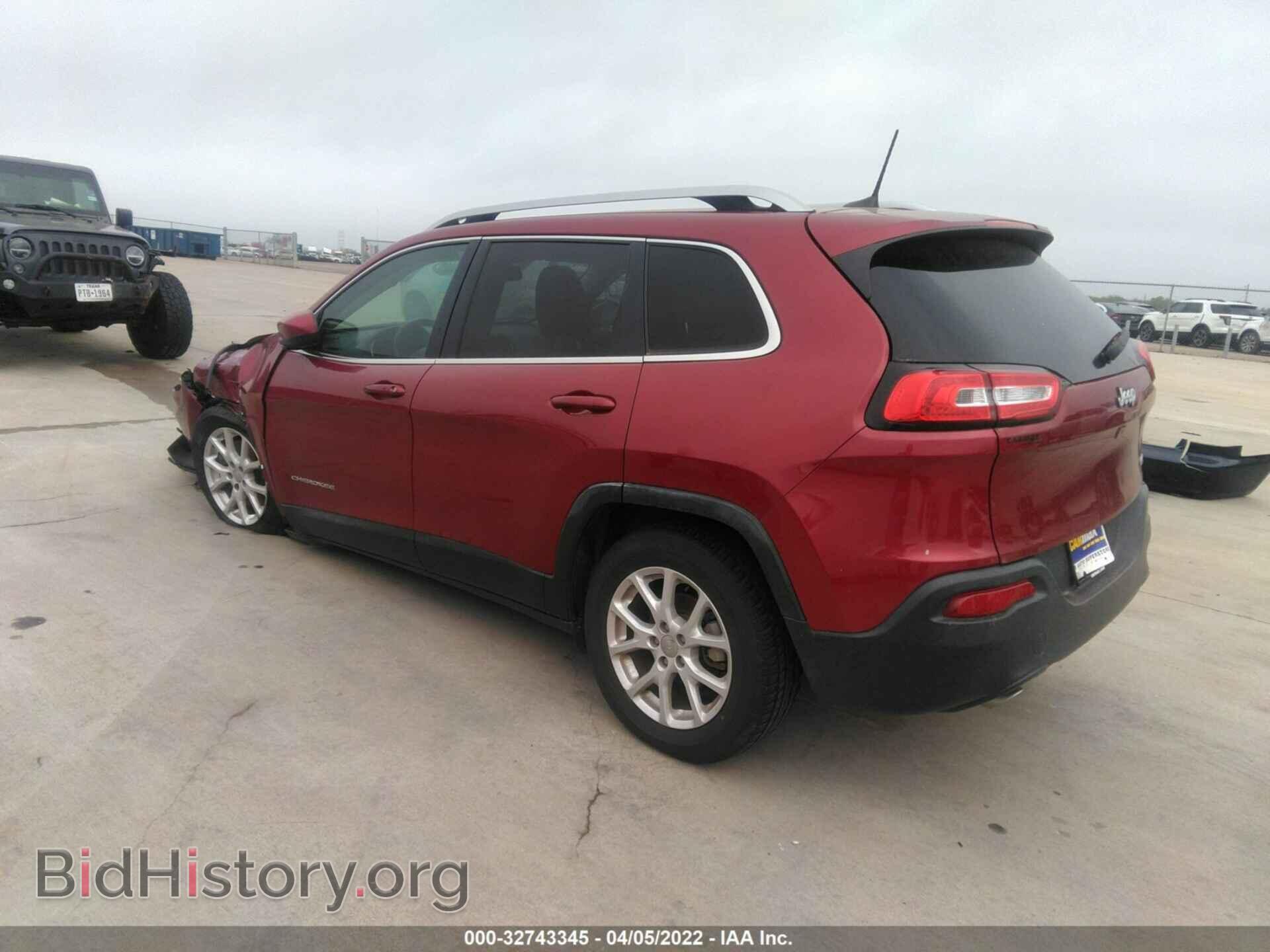 2016 JEEP CHEROKEE - VIN: 1C4PJLCB1GW351565 - Фото 3