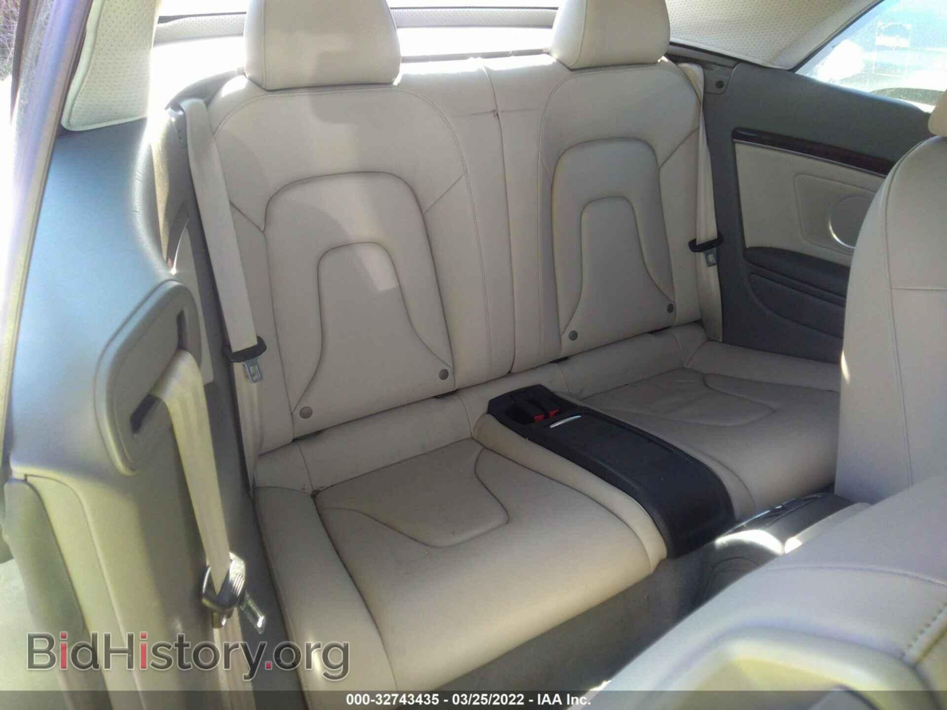 2011 AUDI A5 - VIN: WAUTFAFH3BN016744 - Фото 8