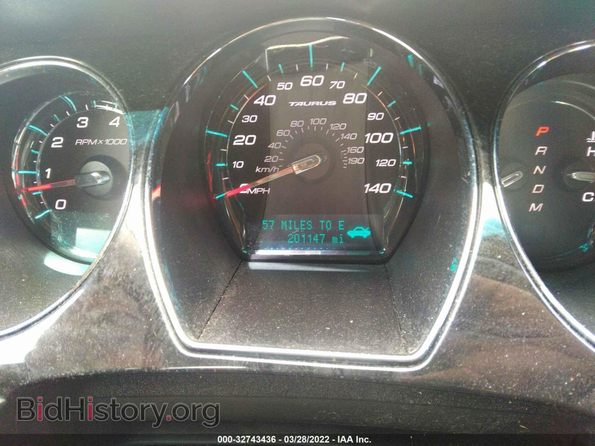 2012 FORD TAURUS - VIN: 1FAHP2FW2CG132698 - Фото 7