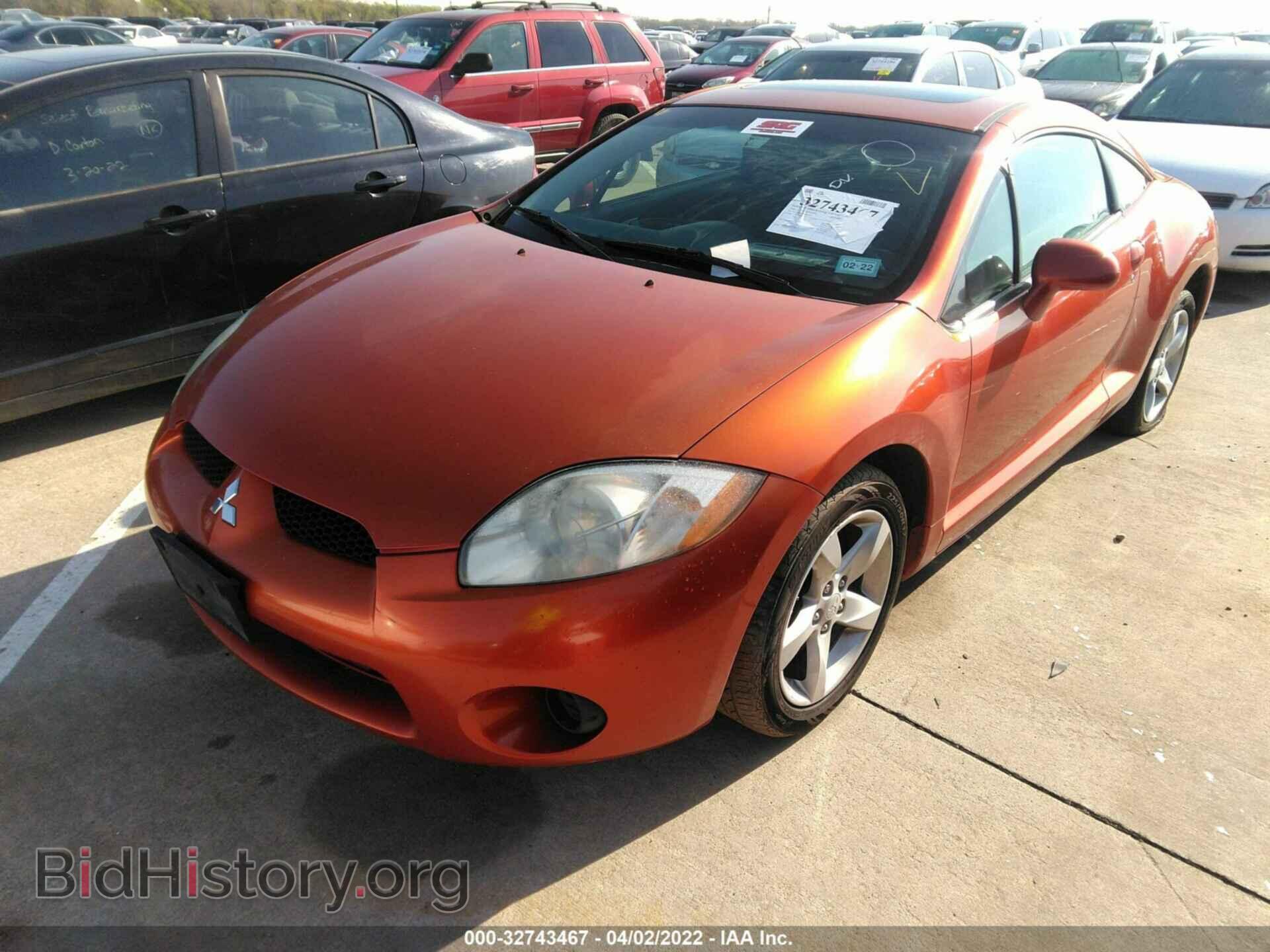 2008 MITSUBISHI ECLIPSE - VIN: 4A3AK24F58E005070 - Фото 2